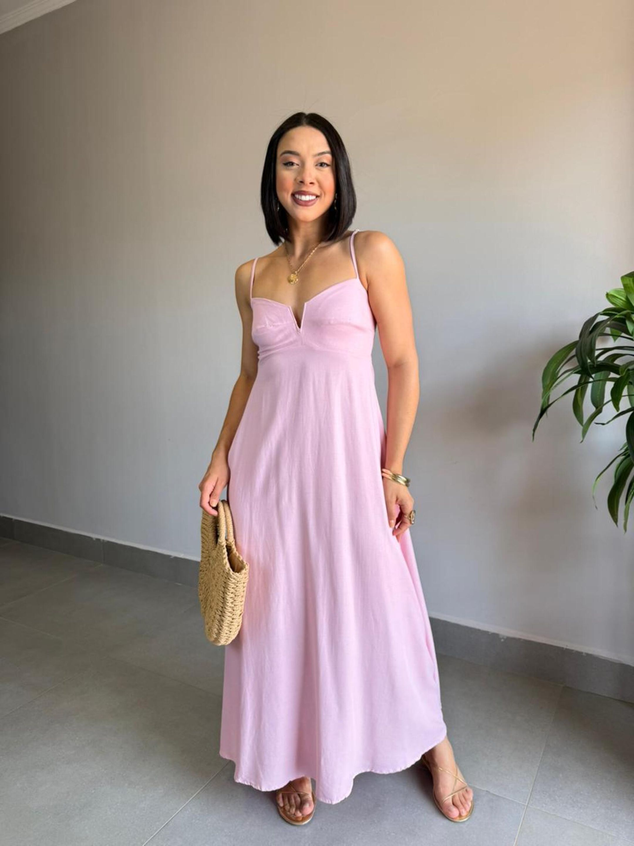 VESTIDO SARA ROSA - MMUNIZ 