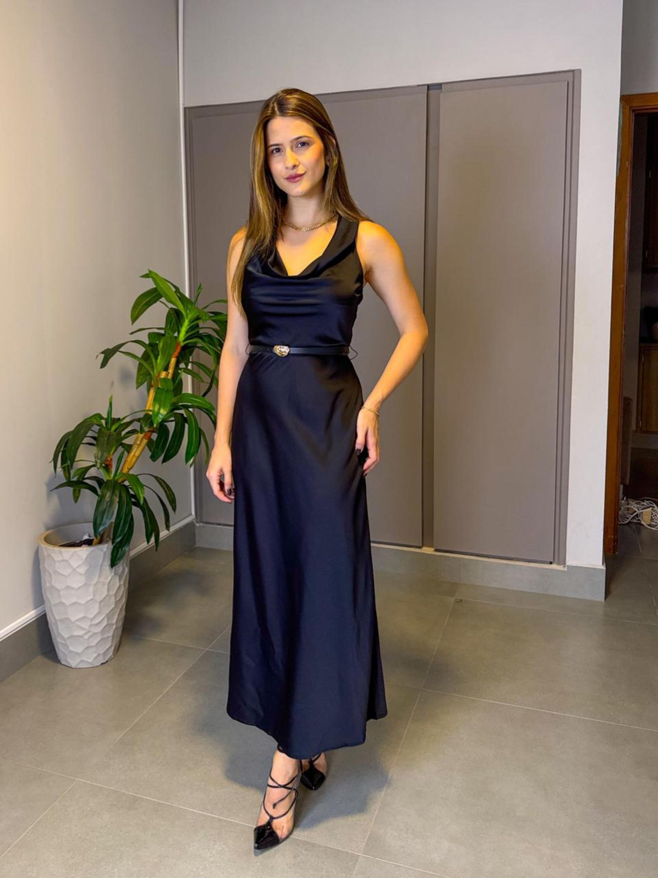 VESTIDO GABI PRETO - MMUNIZ 