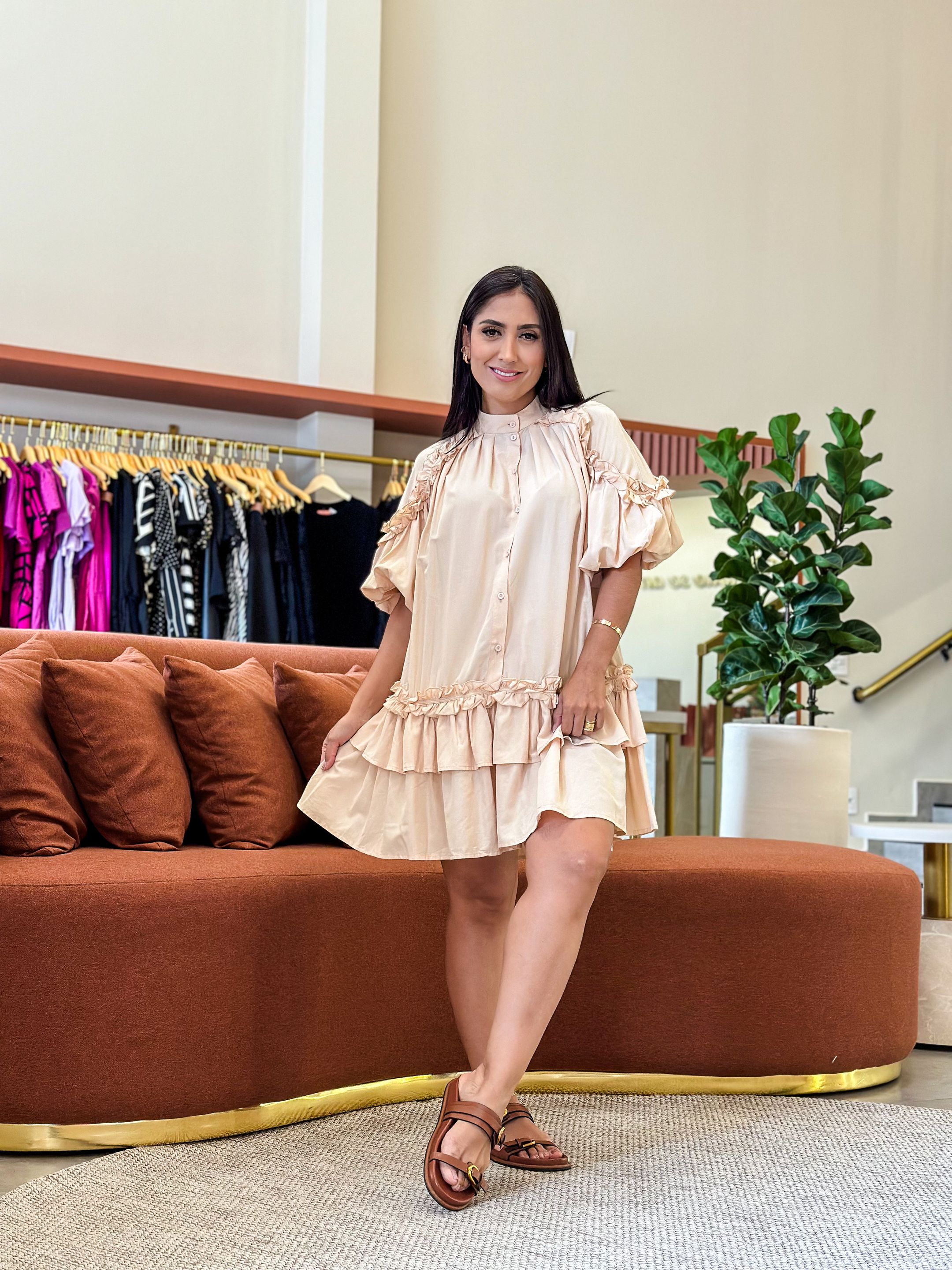 Vestido Alice Nude
