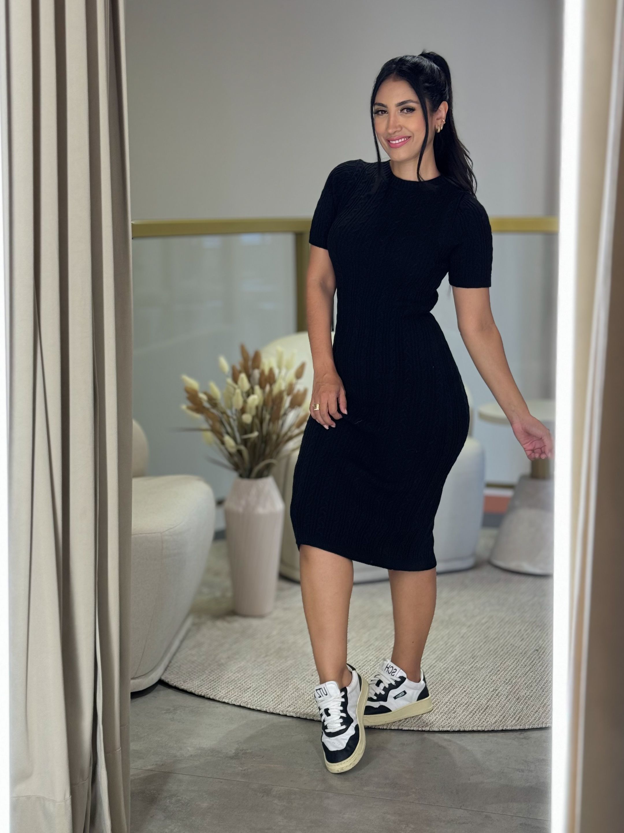 Vestido Juliana Preto