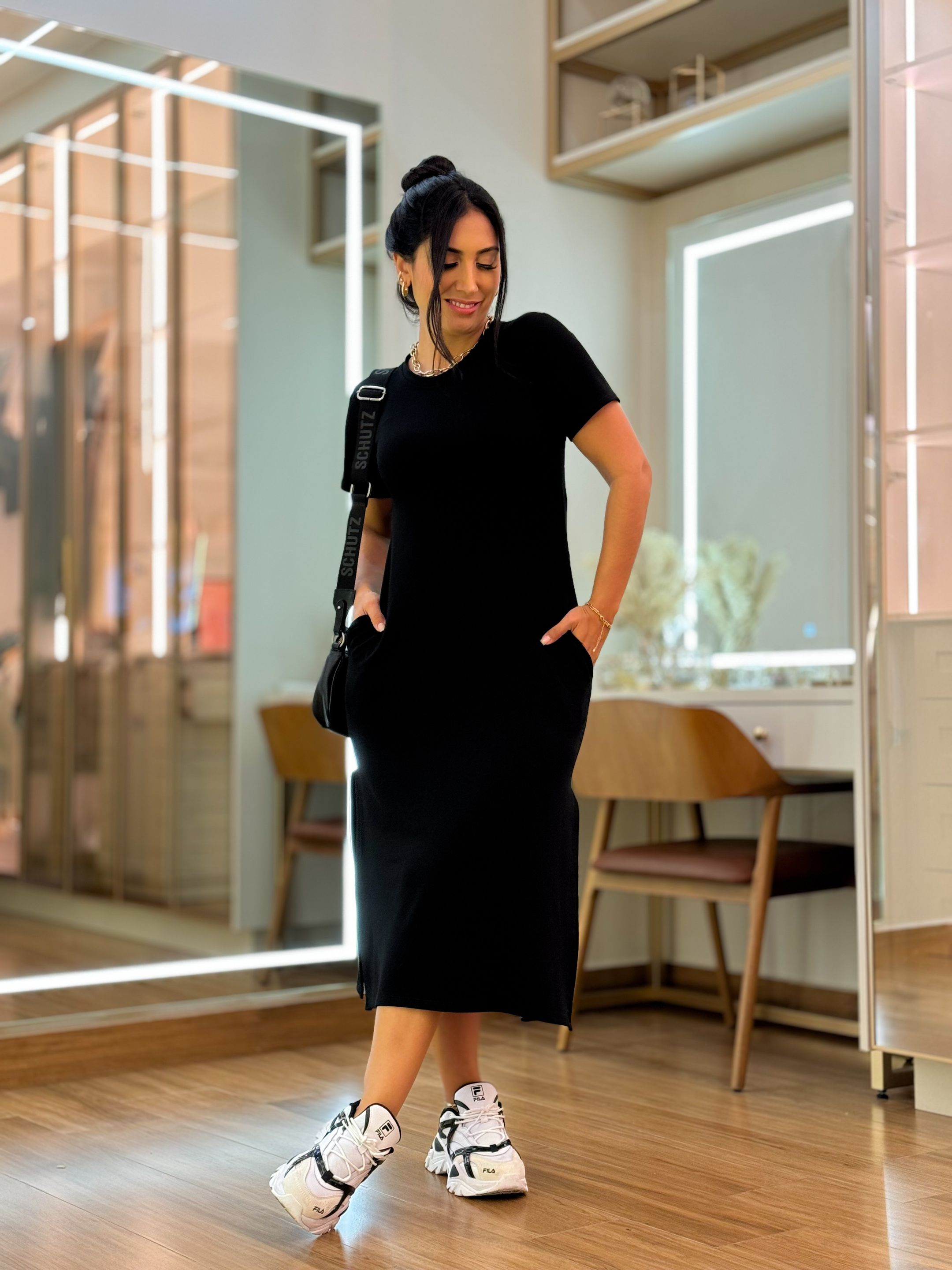 Vestido Cleo Preto