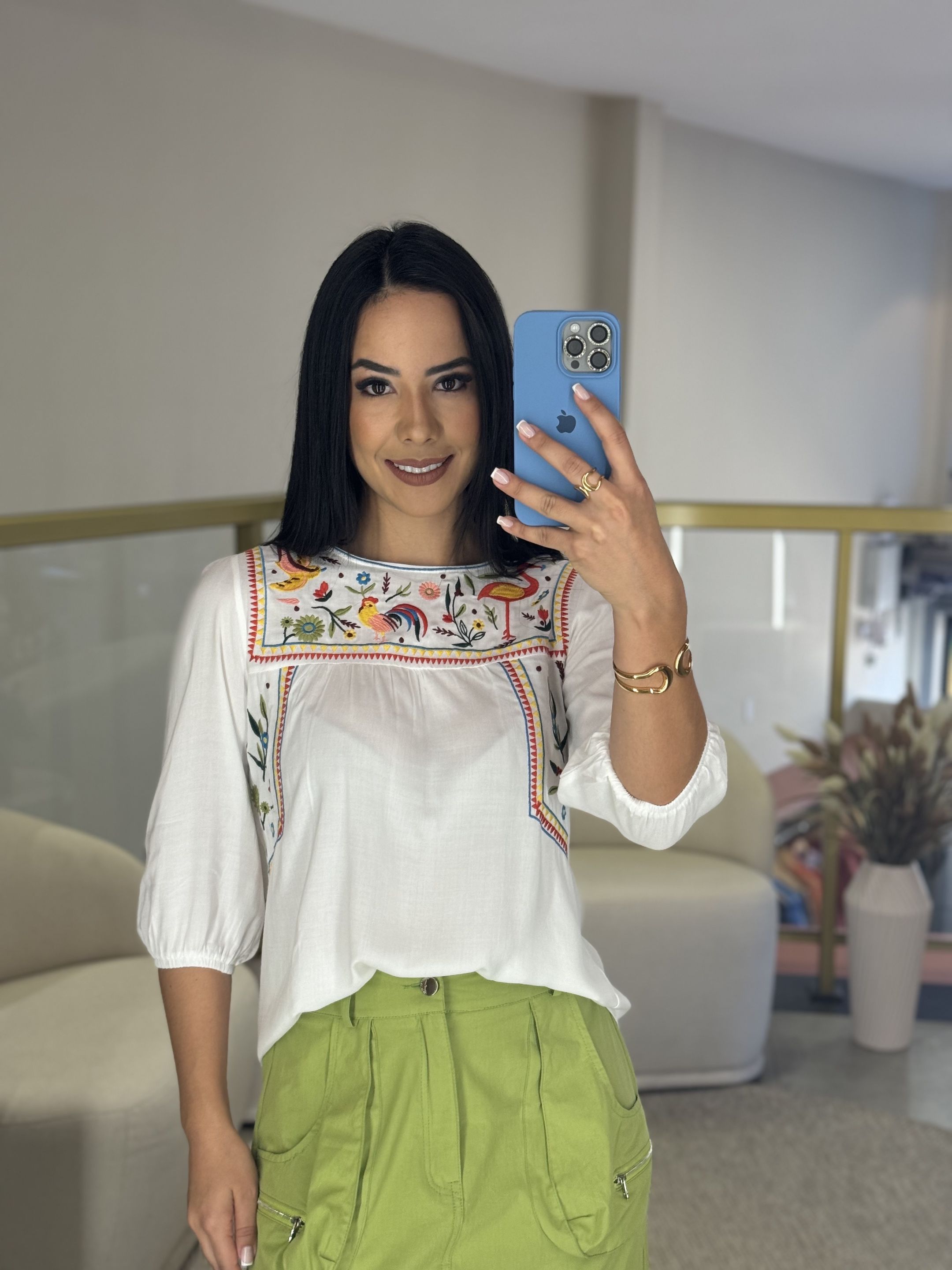 Blusa Ayla Branca