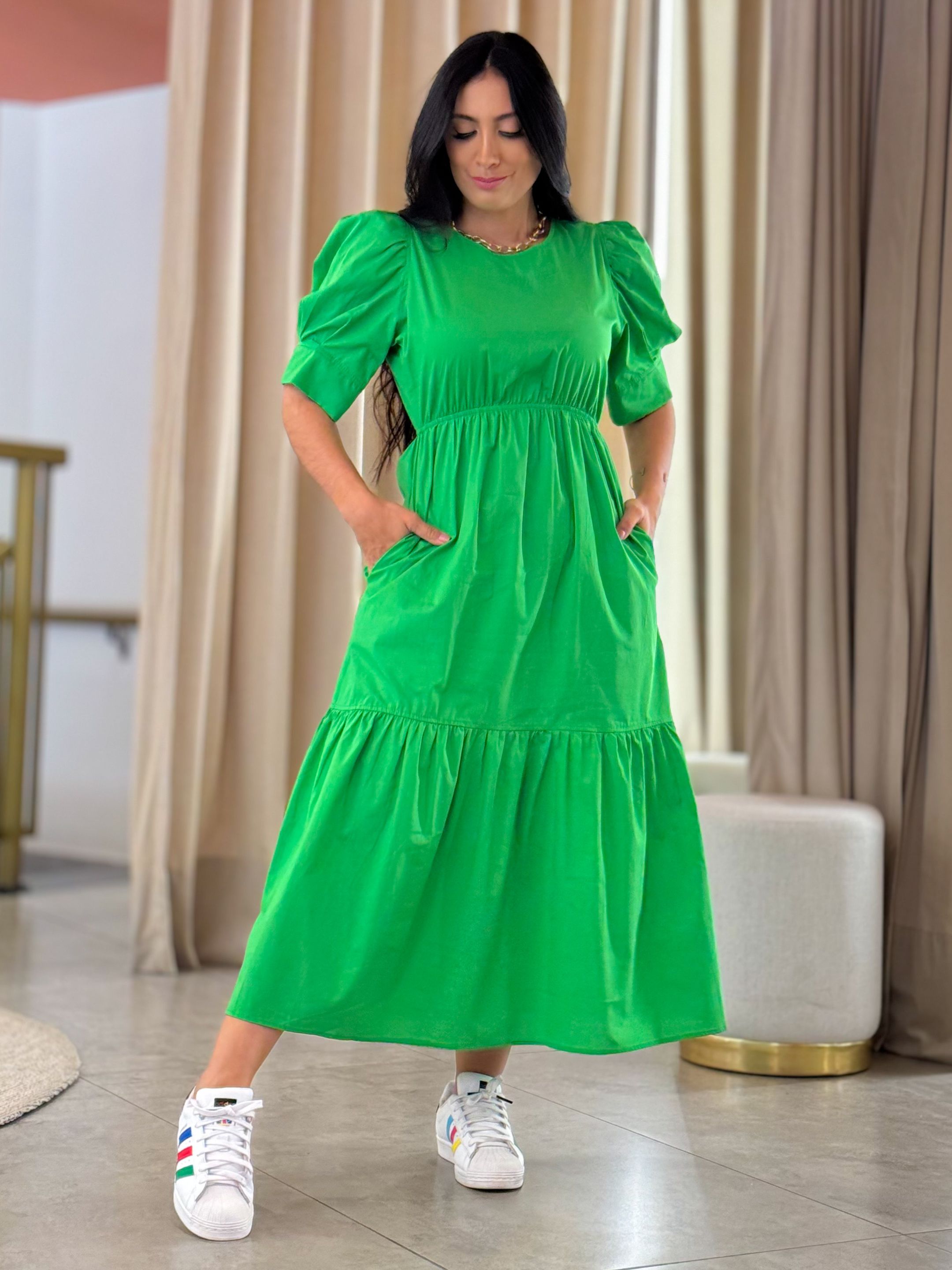 Vestido Eliza Verde