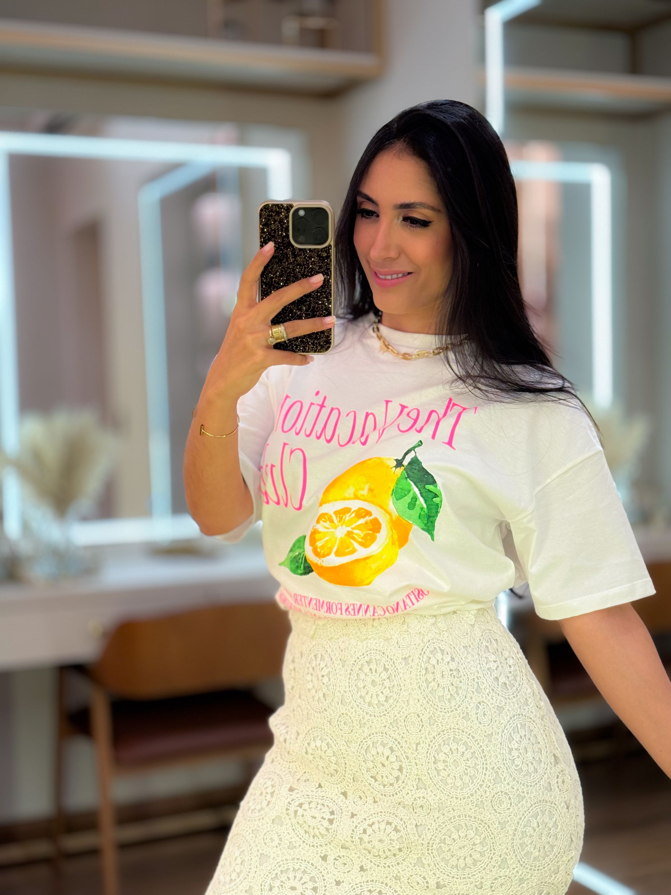 T-shirt Barbara Off White