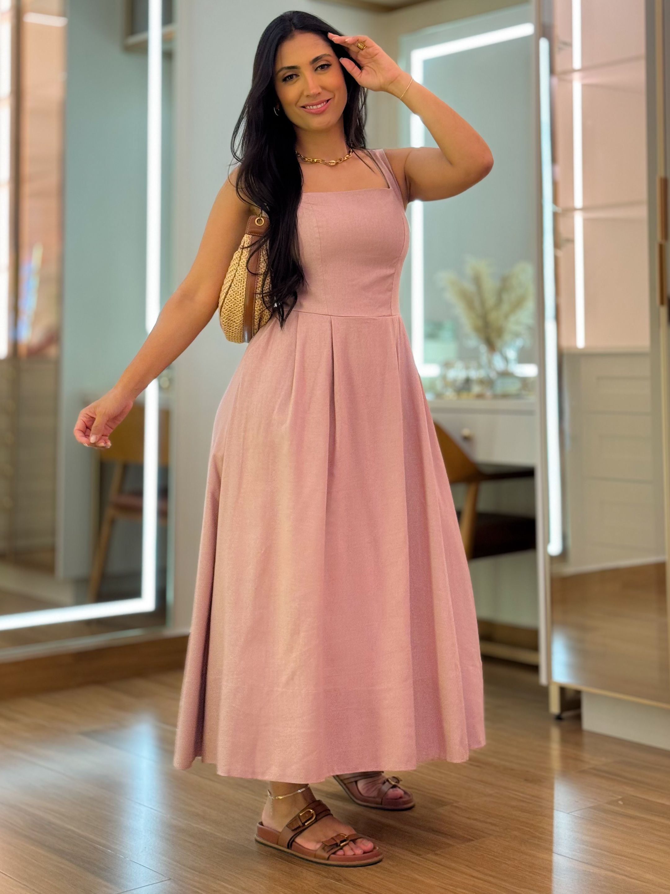 Vestido Vivian Rose