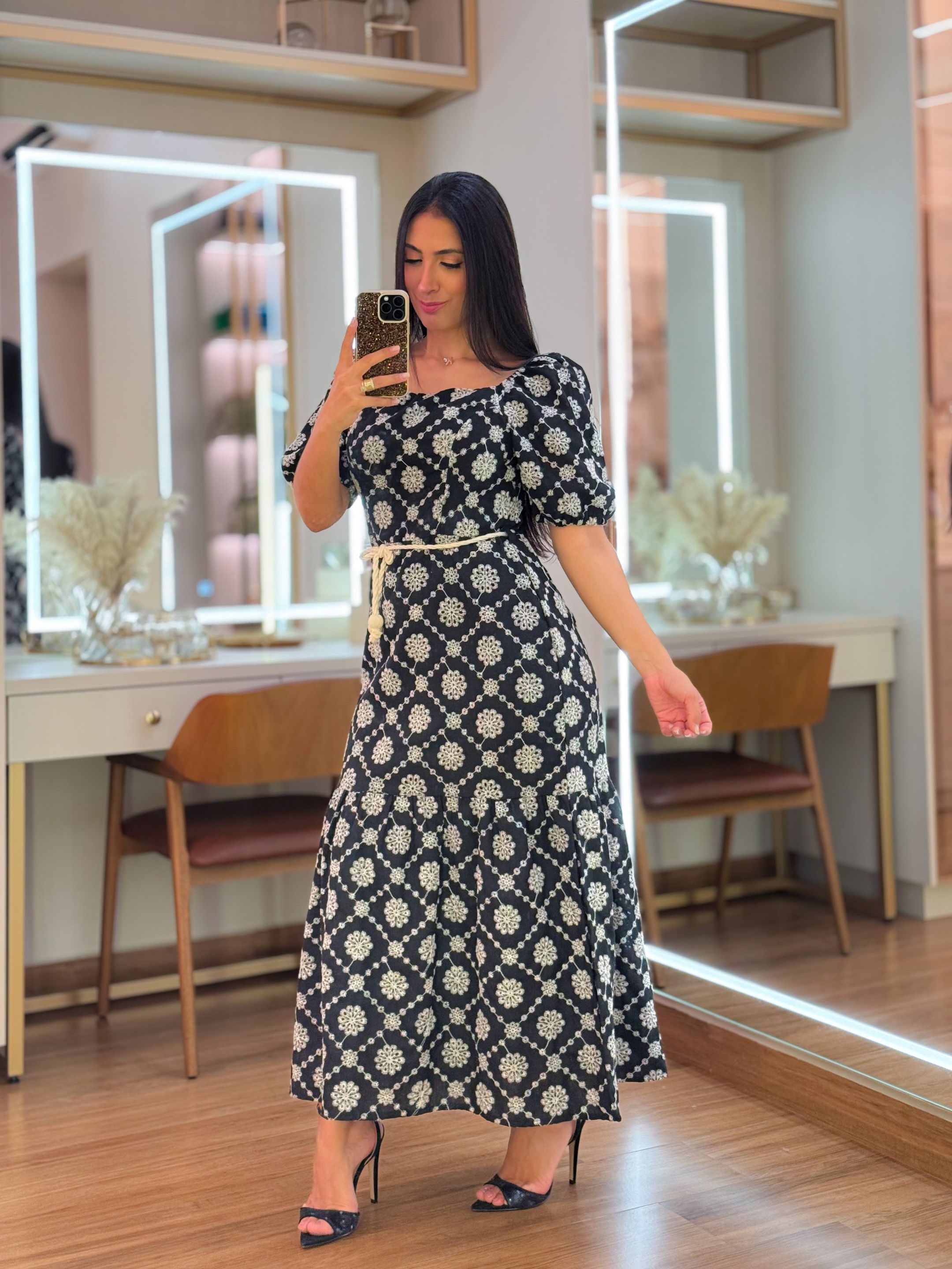 Vestido Bruna Preto