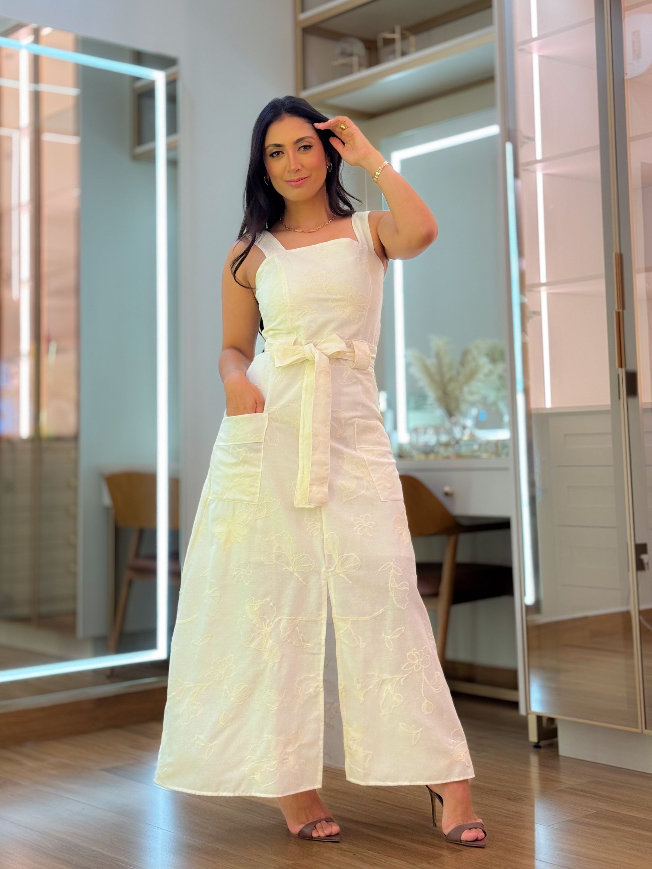 Vestido Rafaela Off White