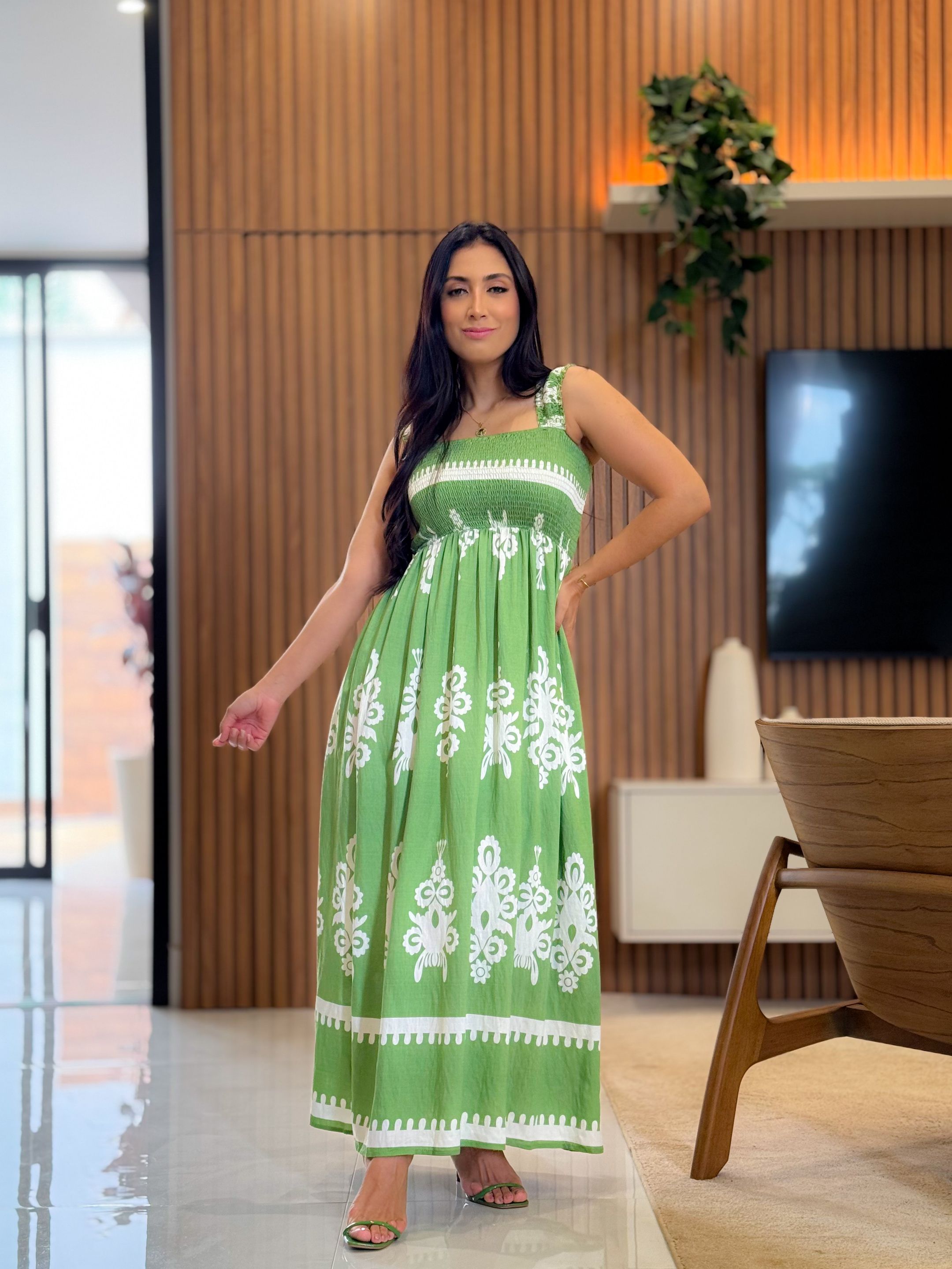 Vestido Jade Verde