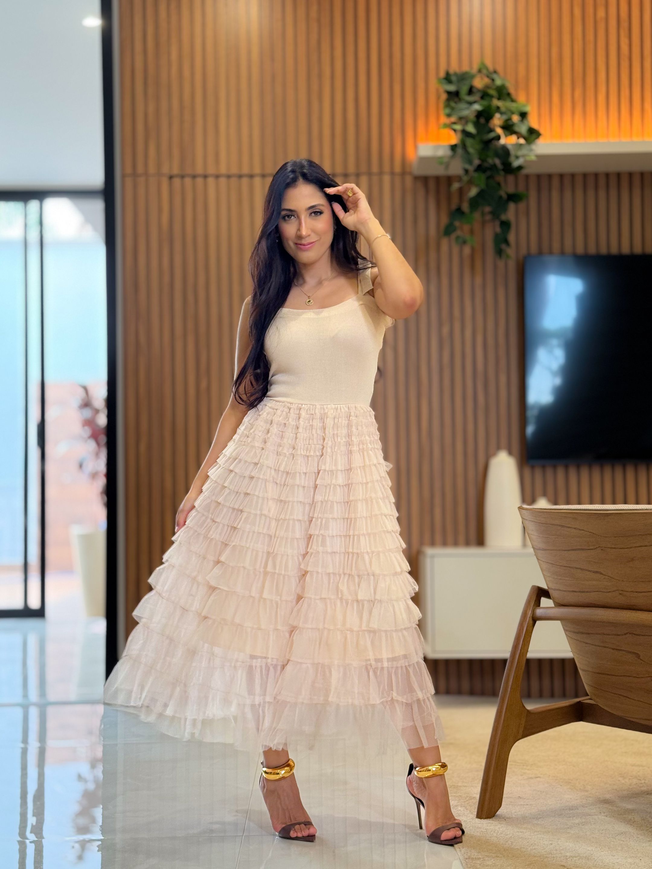 Vestido Lola Creme