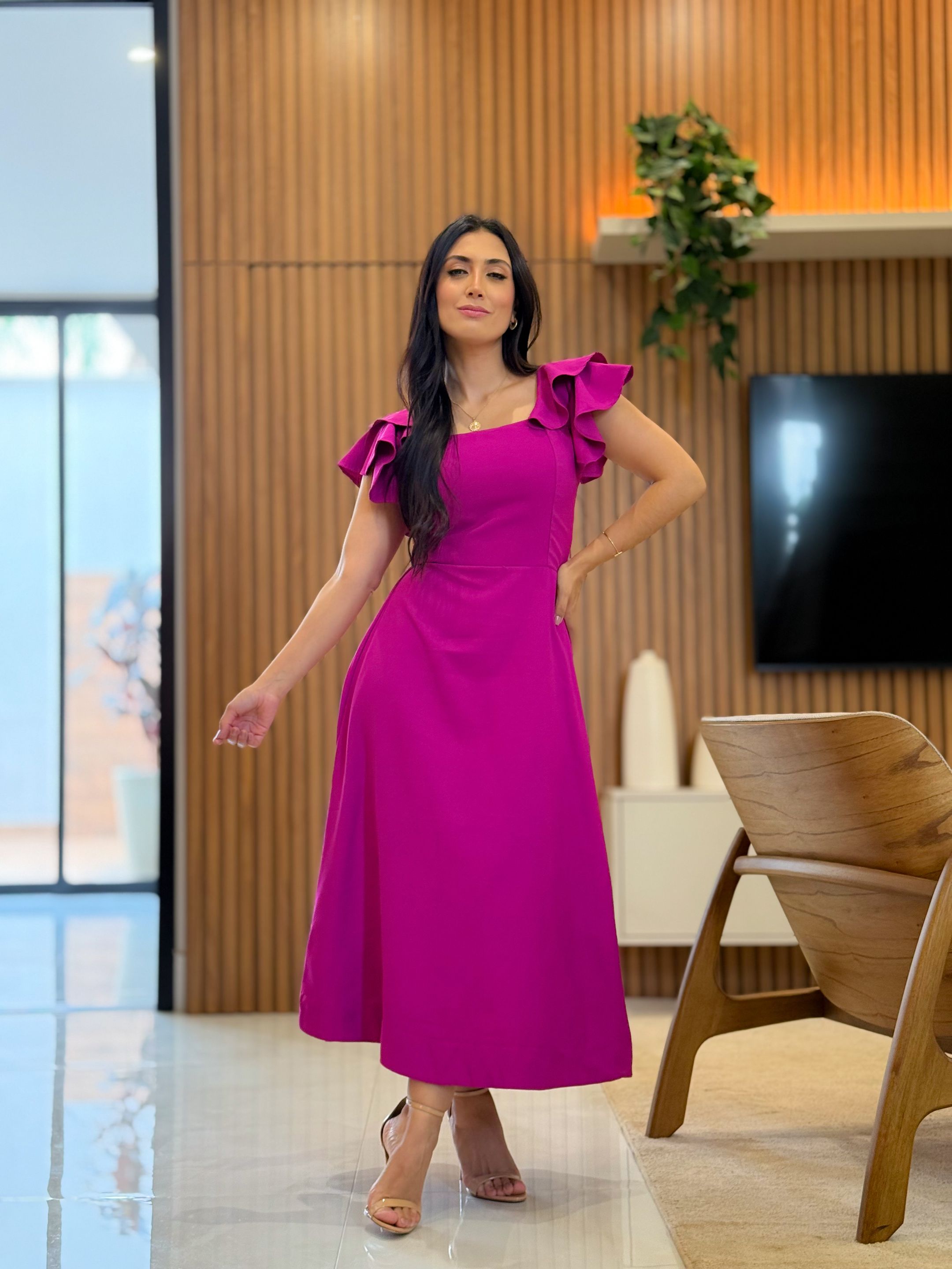 Vestido Ane Fucsia