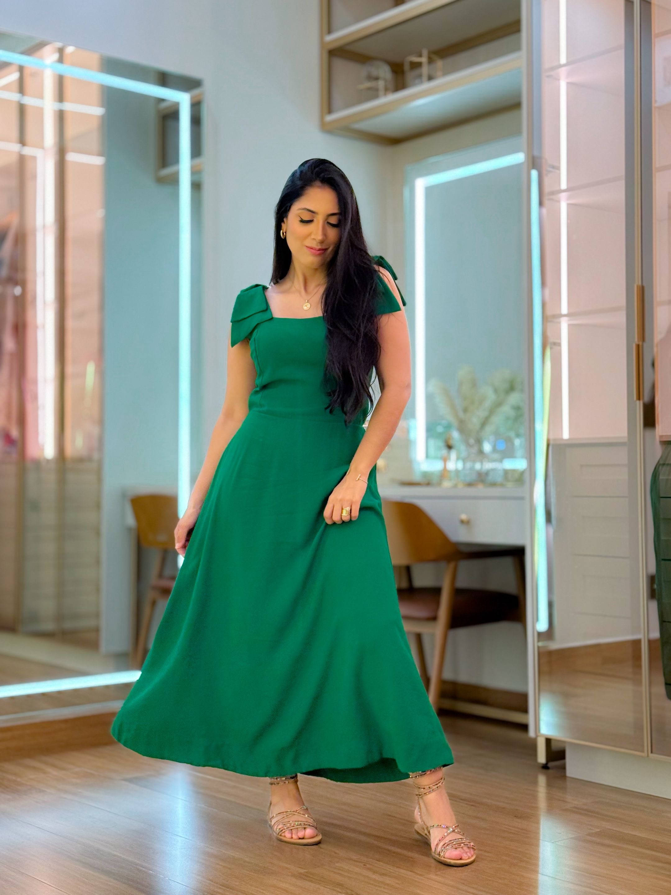Vestido Vanessa Verde