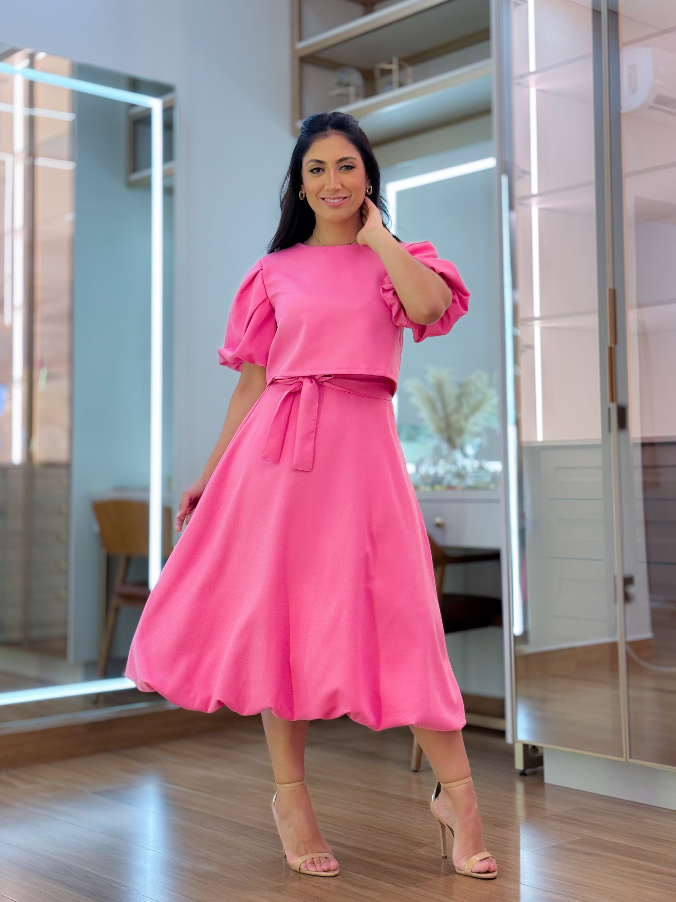 Conjunto Alice Rosa
