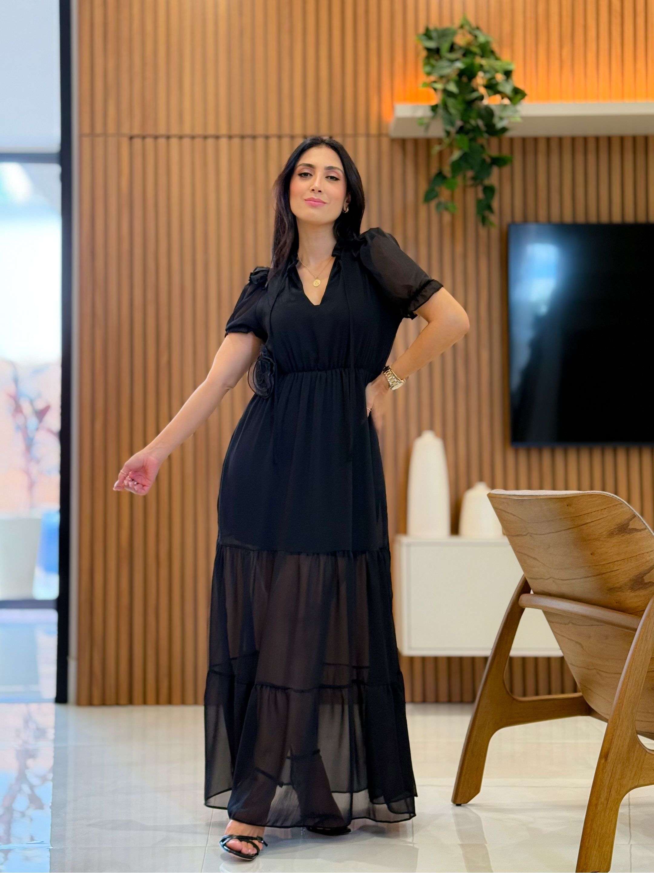 Vestido Heloisa Preto