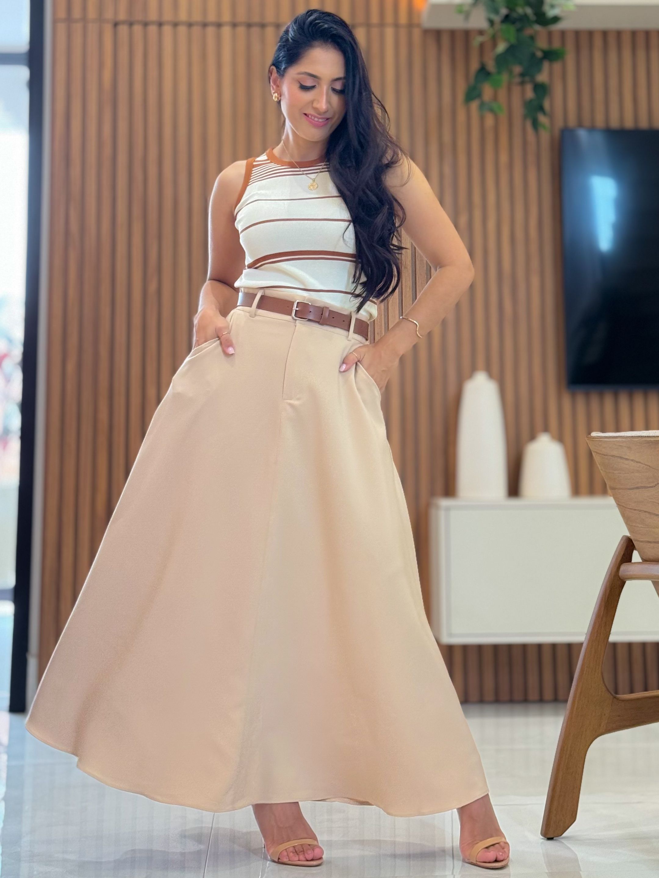 Saia Valentina Creme
