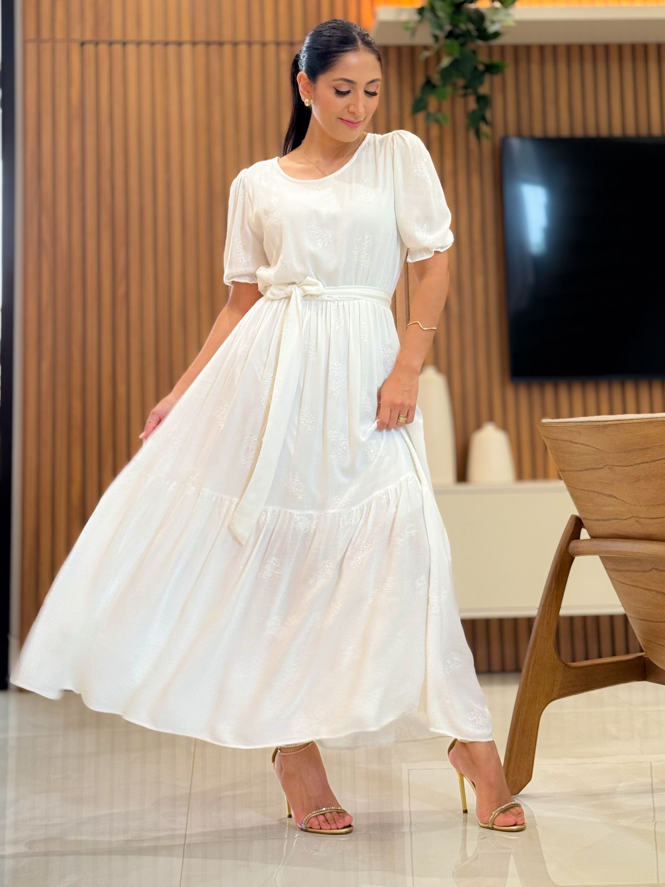 Vestido Zara Branco