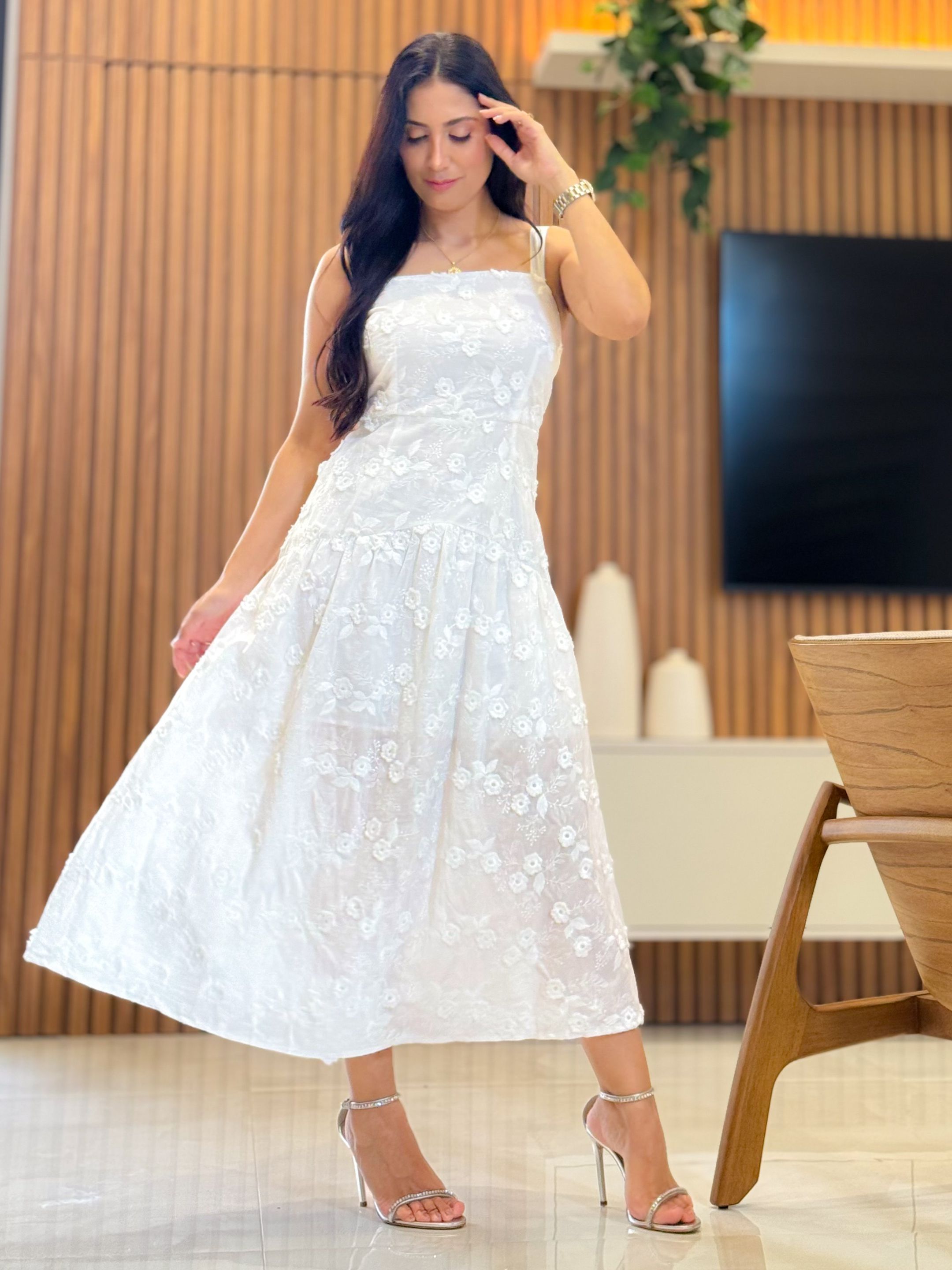 Vestido Iasmin Branco