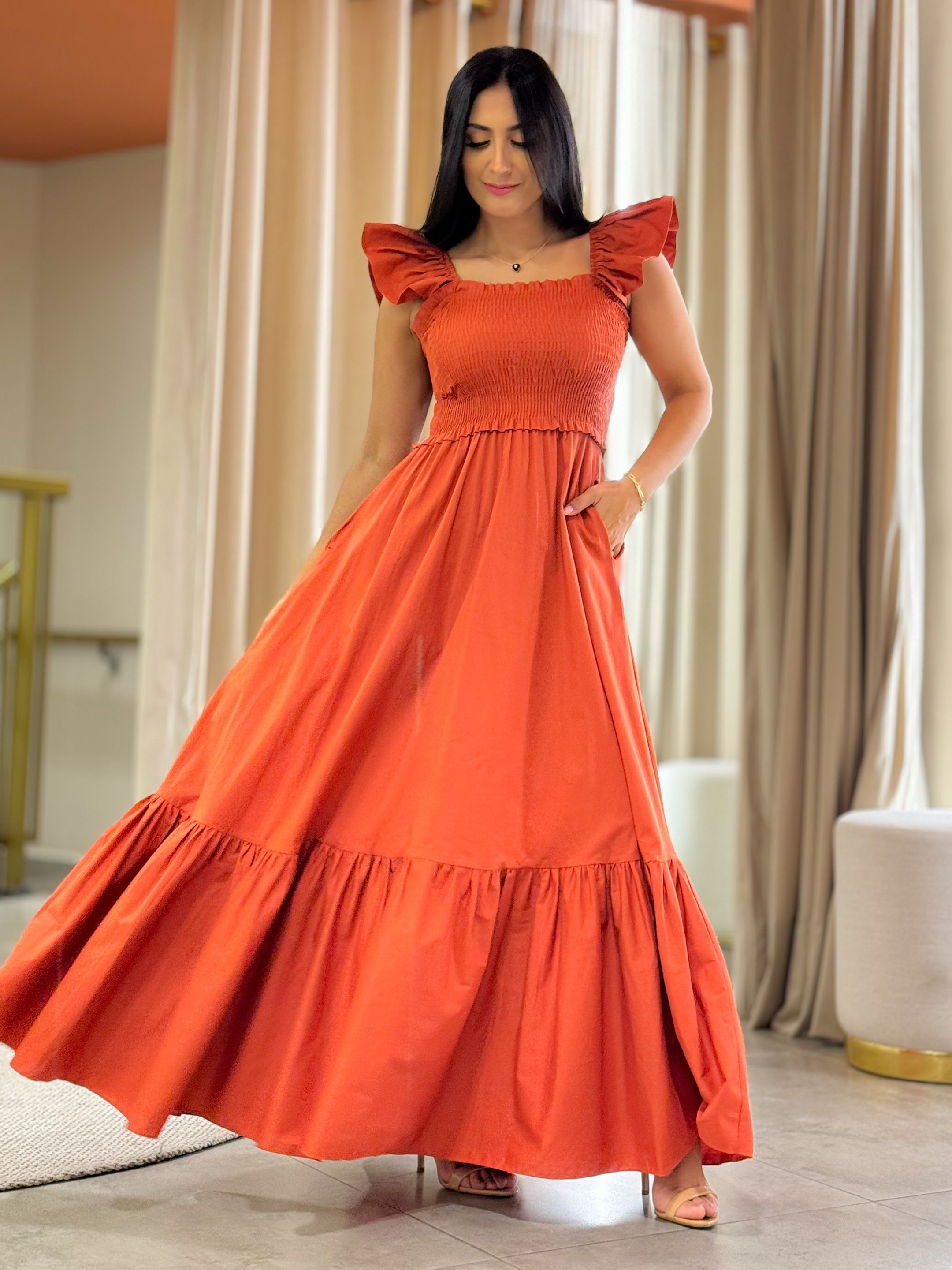 Vestido Mavi Telha