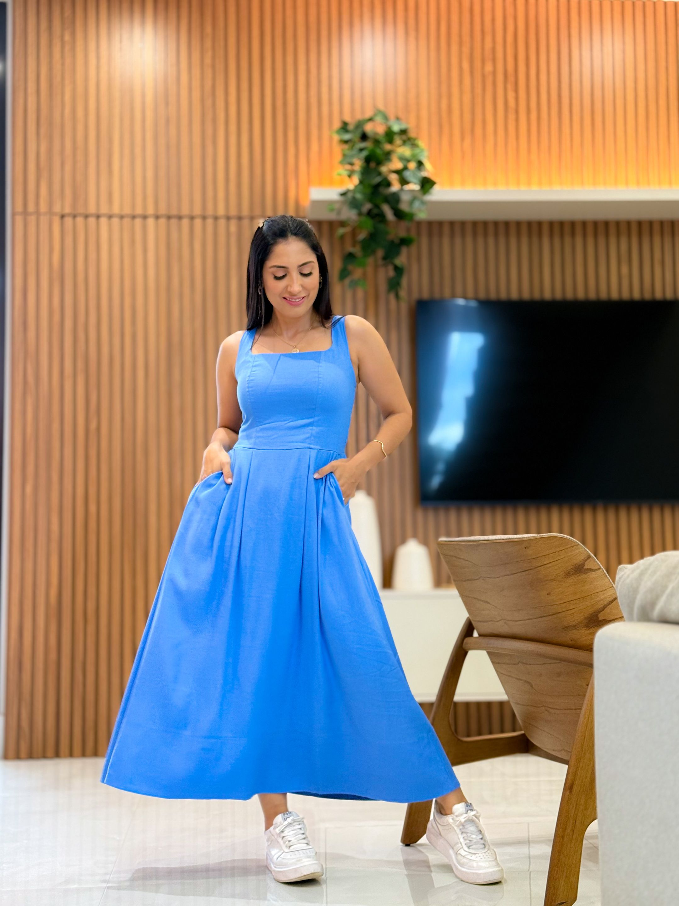 Vestido Vivian Azul