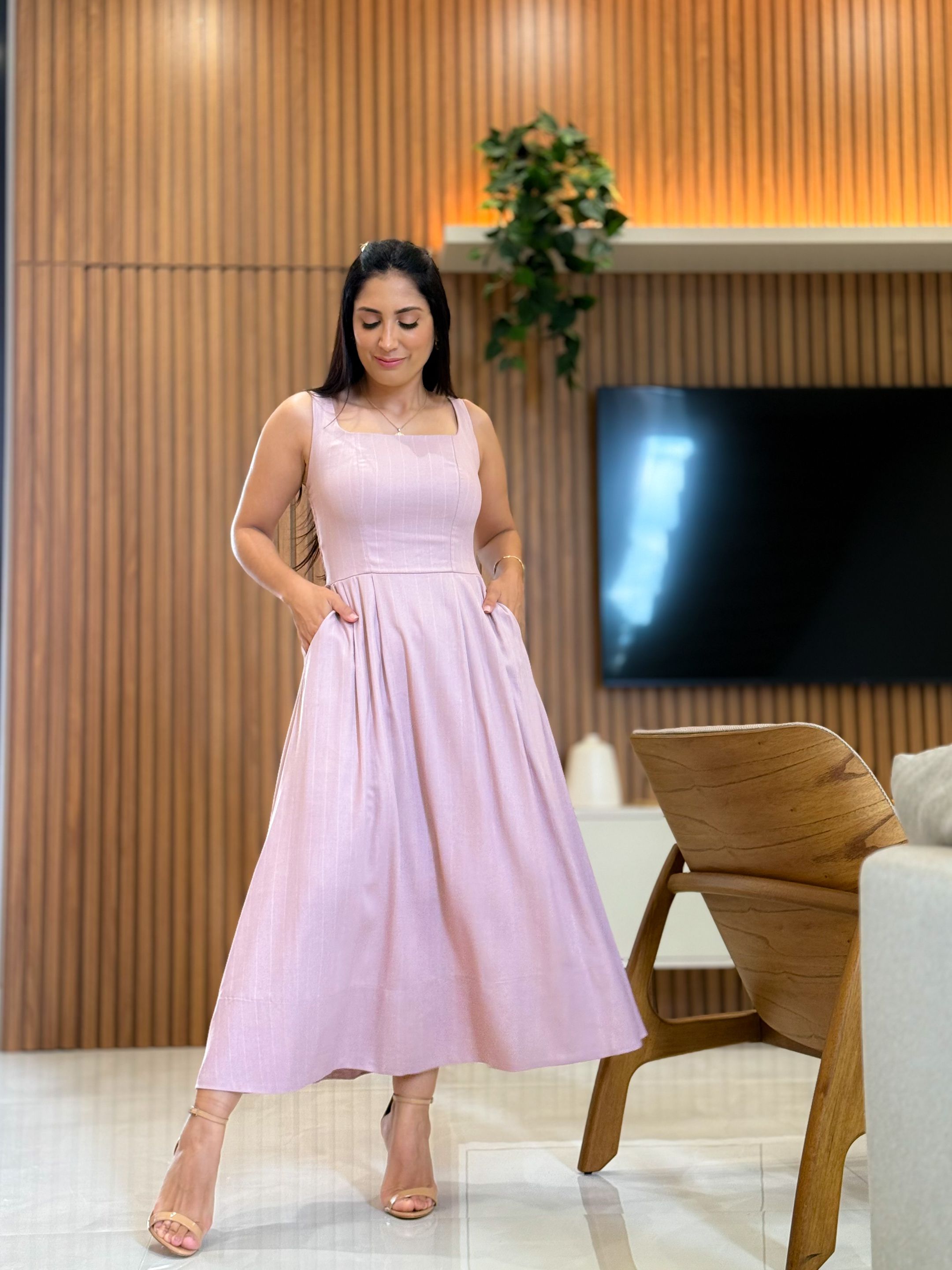 Vestido Vivian Rose Risca De Giz 