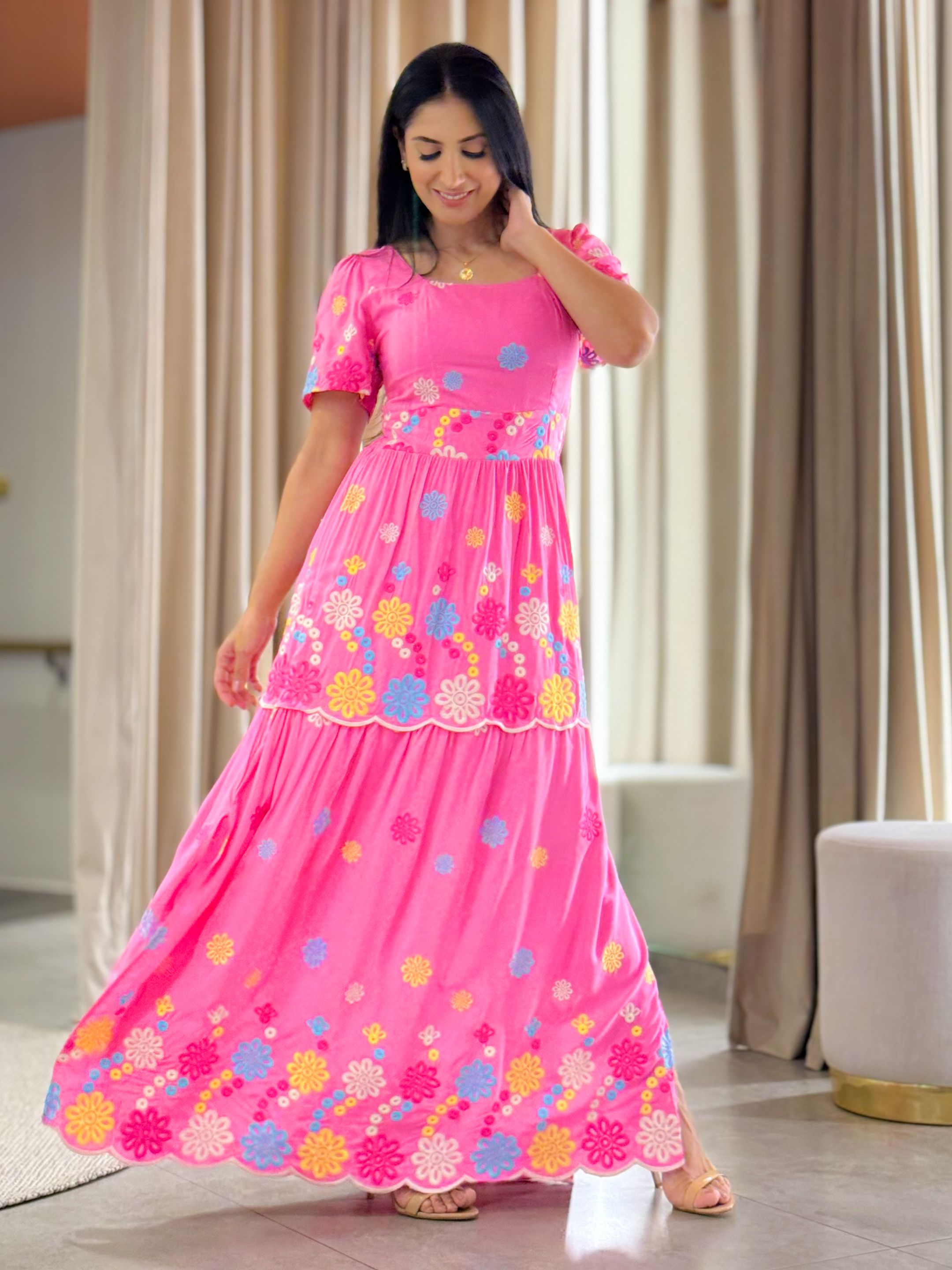 Vestido Lua Rosa