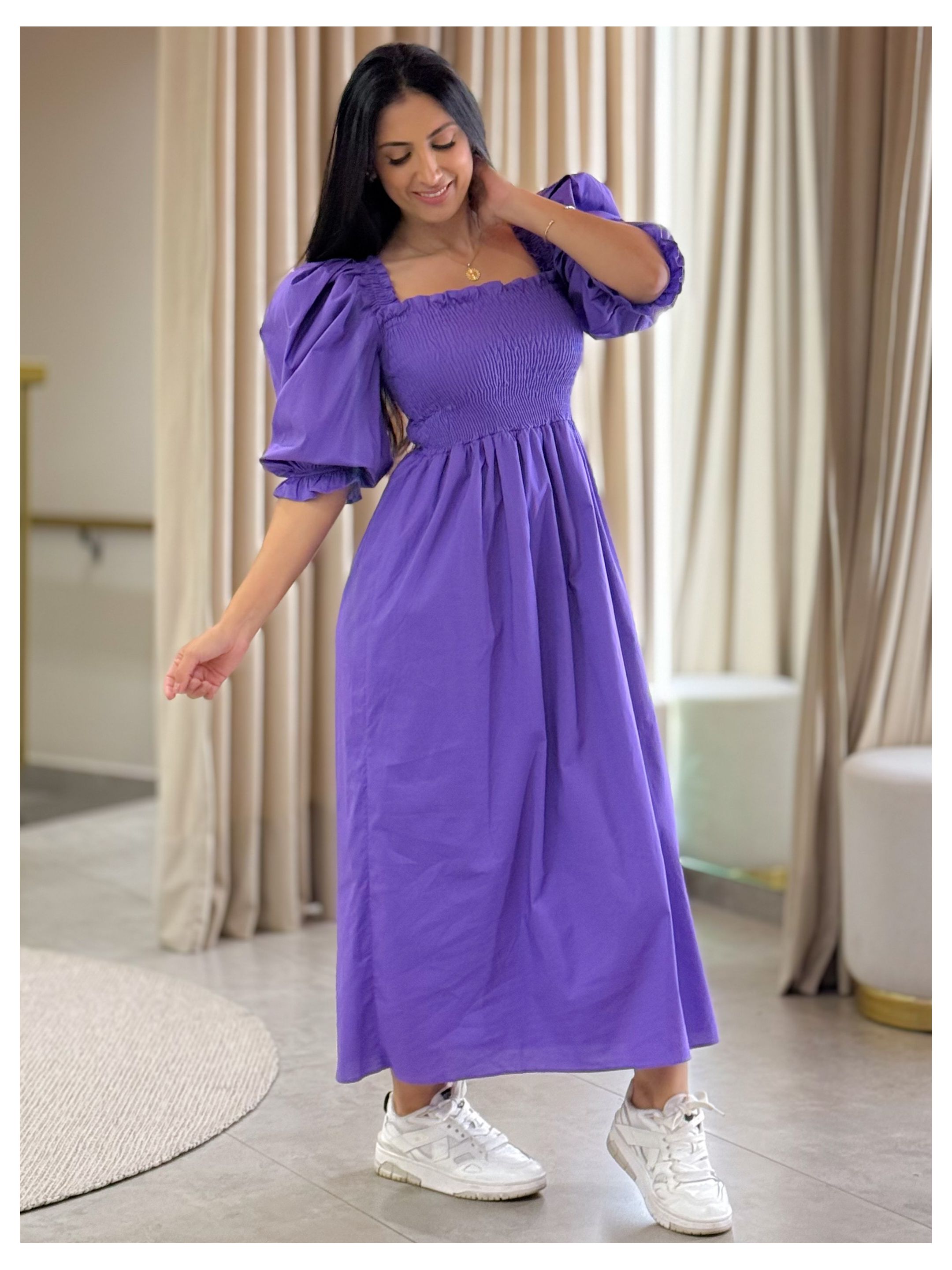 Vestido Thassia Roxo