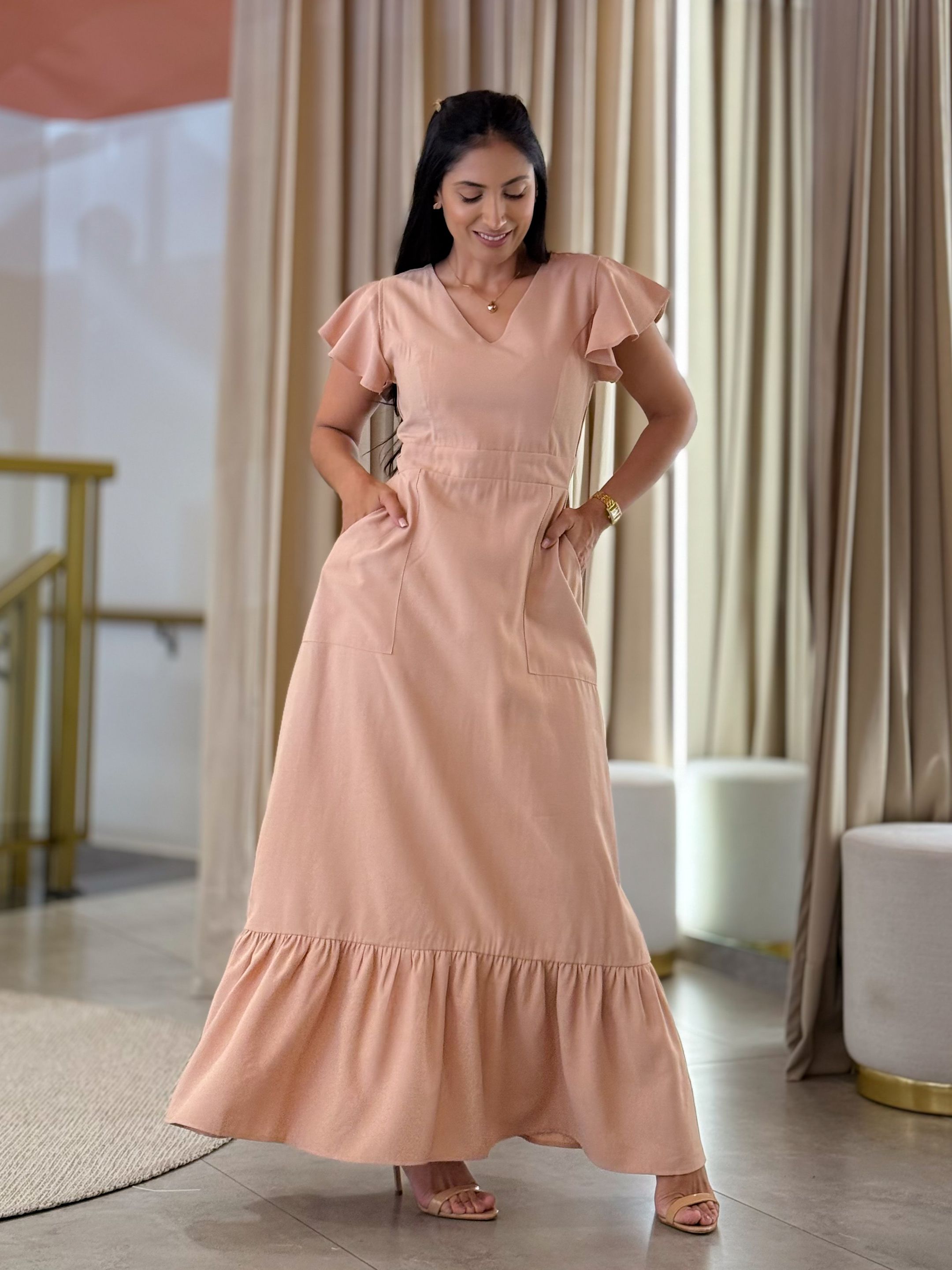 Vestido Sara Nude