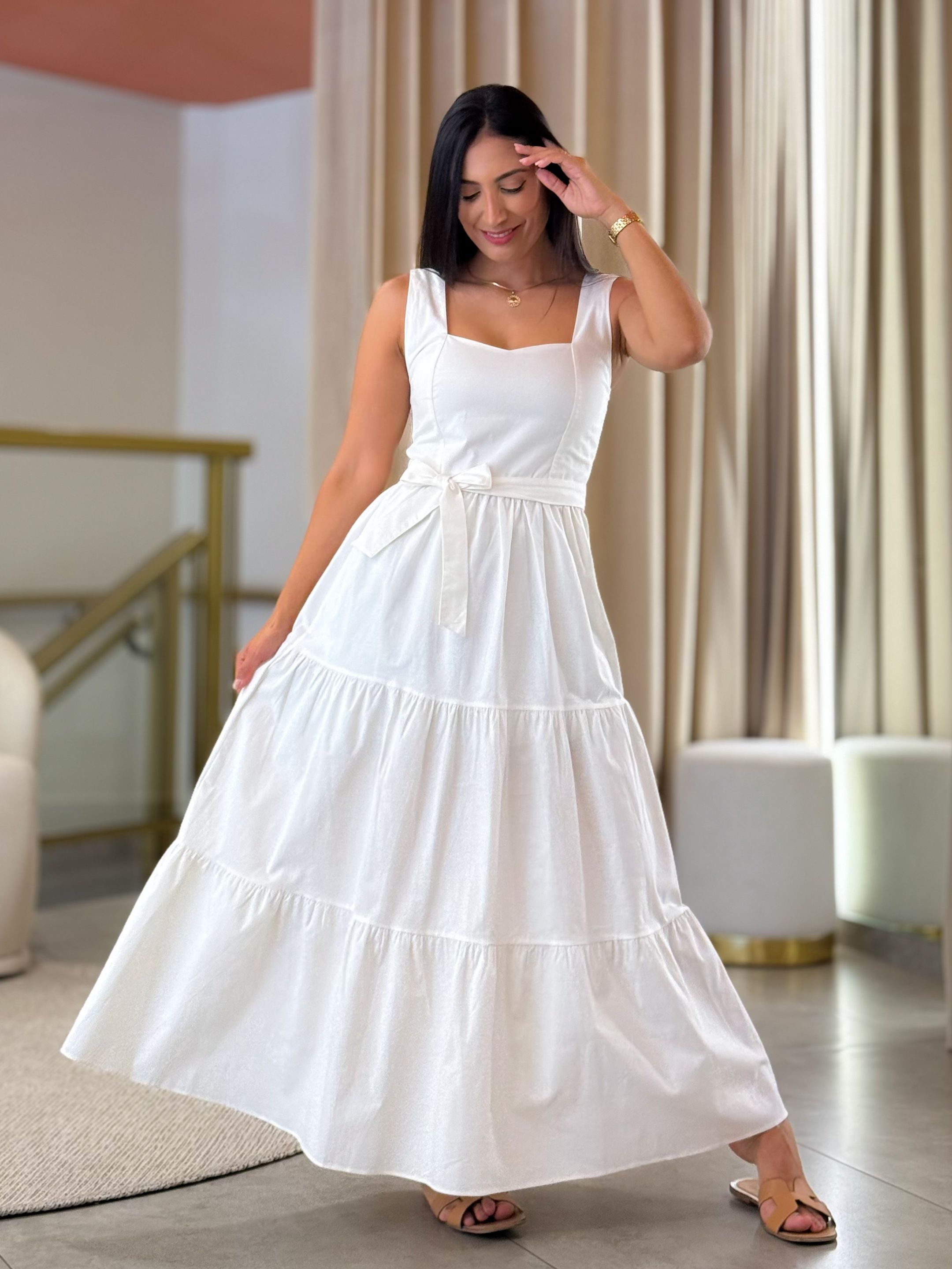 Vestido Betina Off White