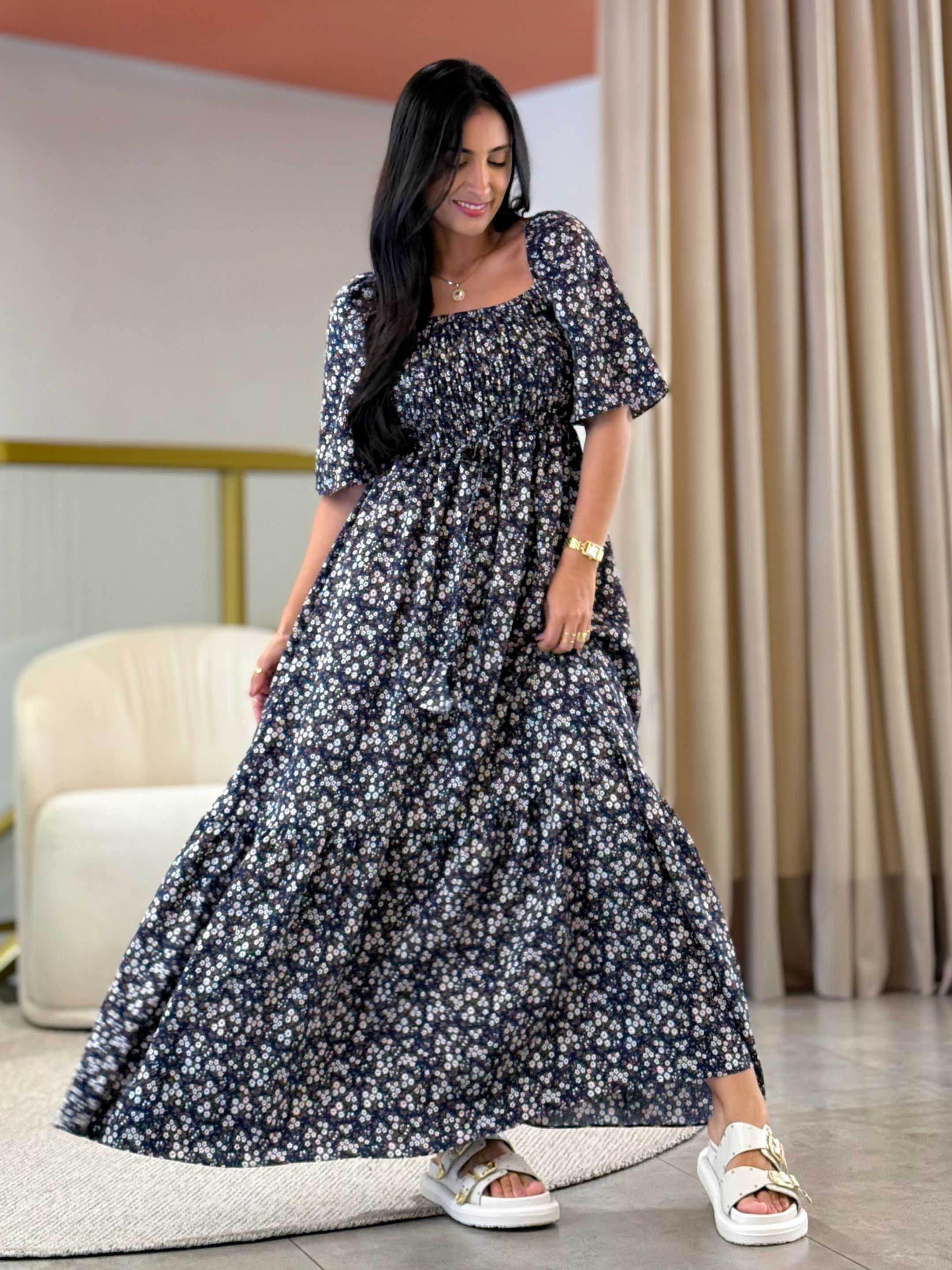 Vestido Paloma Azul