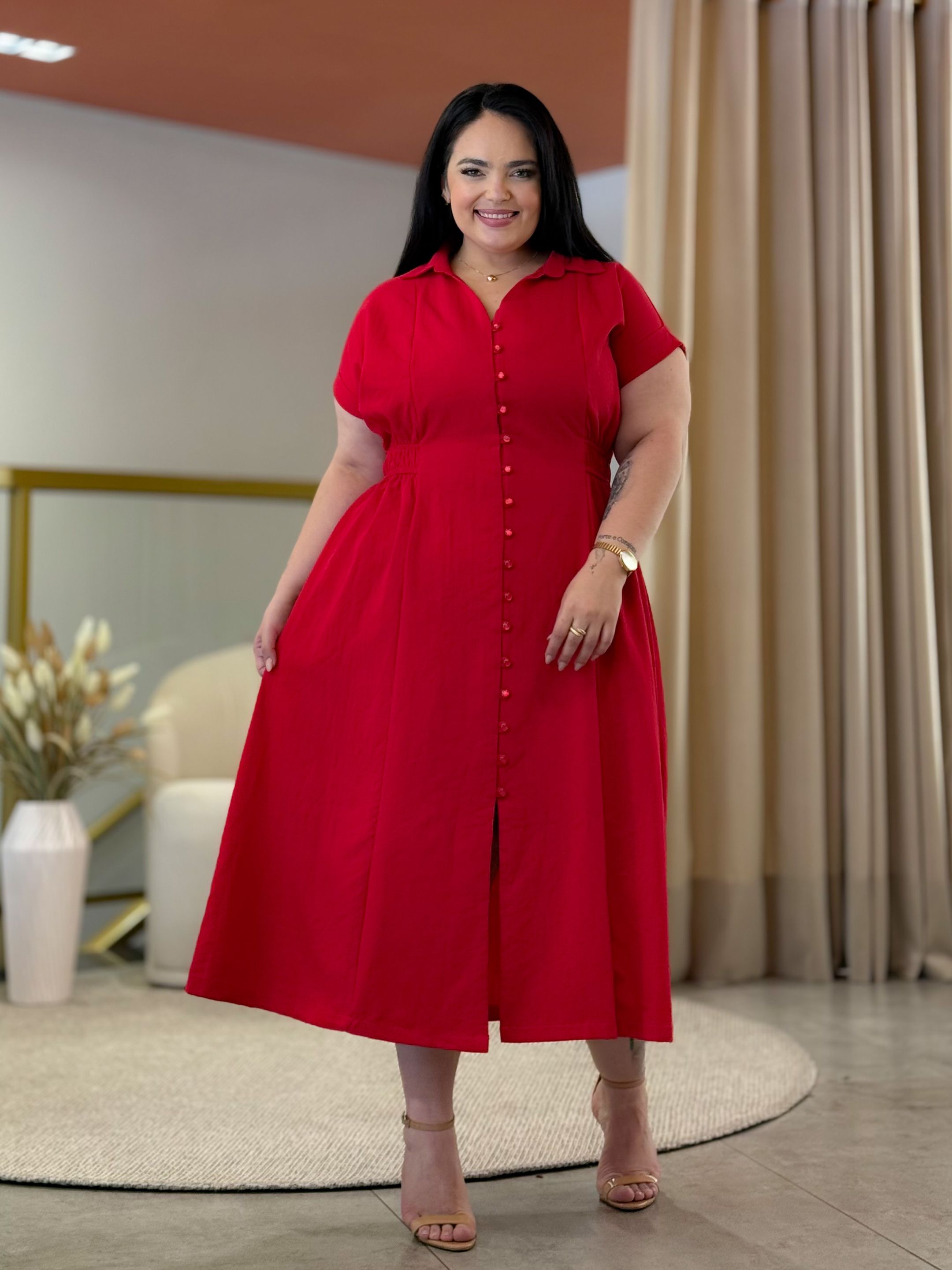 Vestido Wany Vermelho