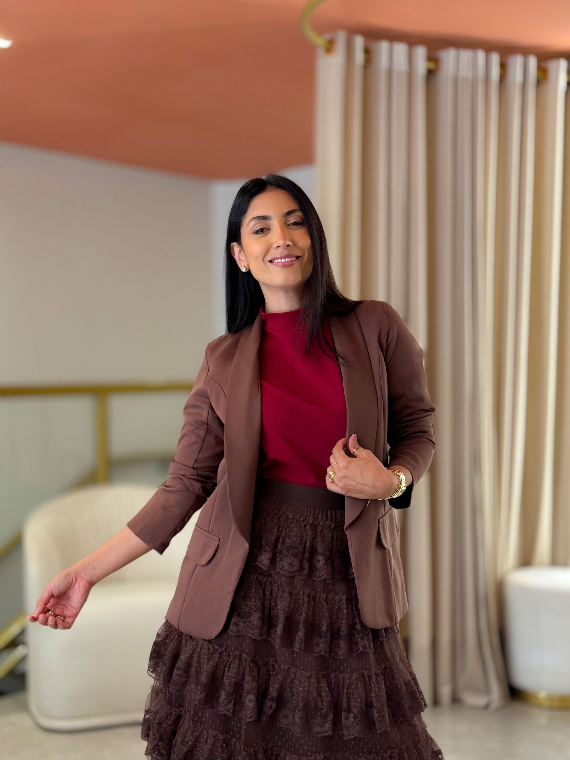 Blazer Emili Café
