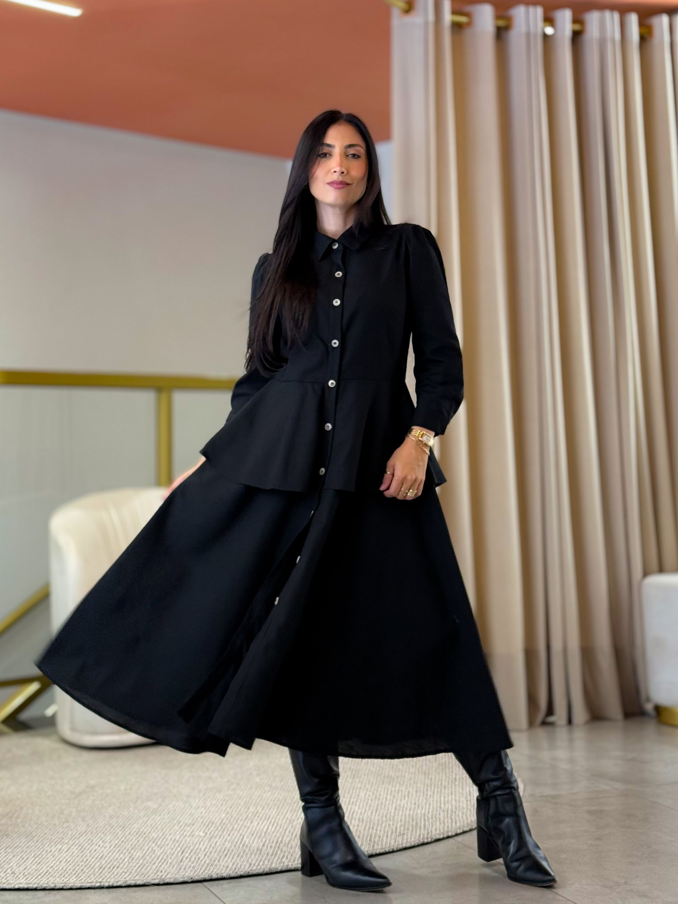 Vestido Gabi Preto