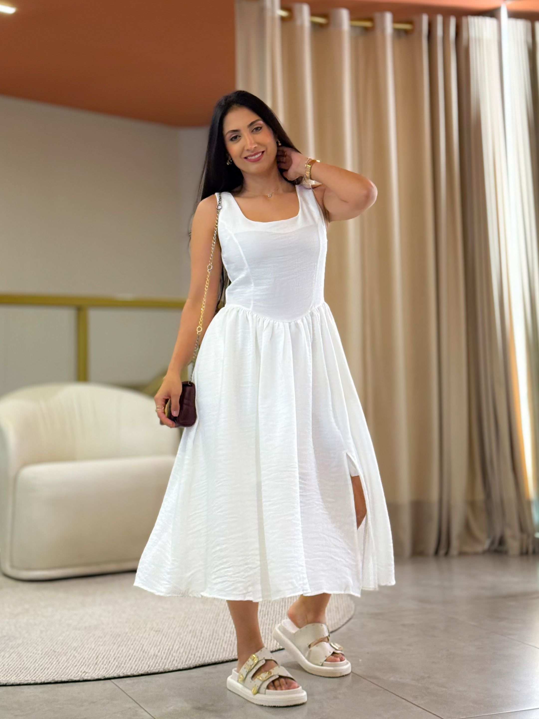 Vestido Clara Branco