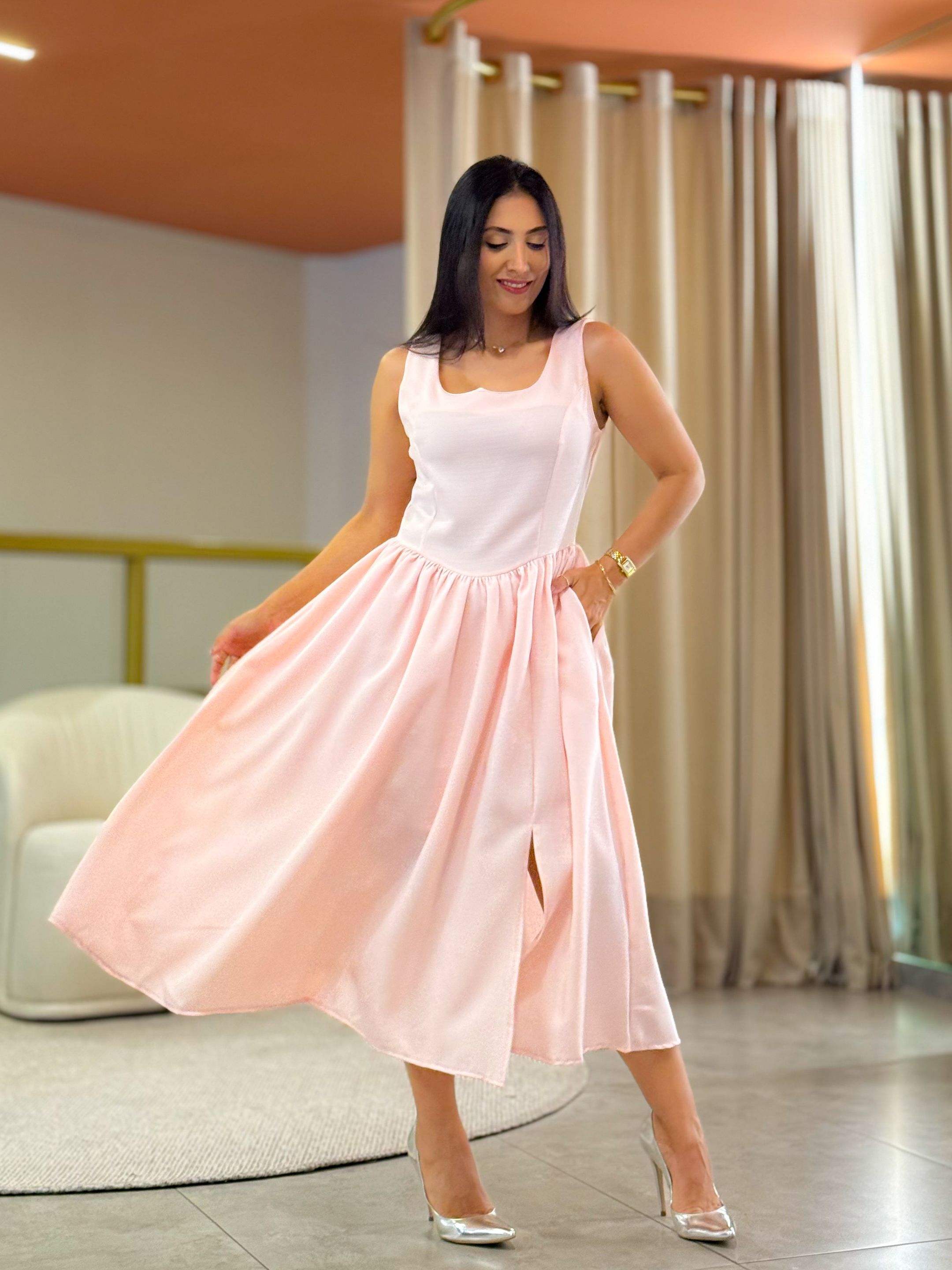 Vestido Clara Rosa Bebe