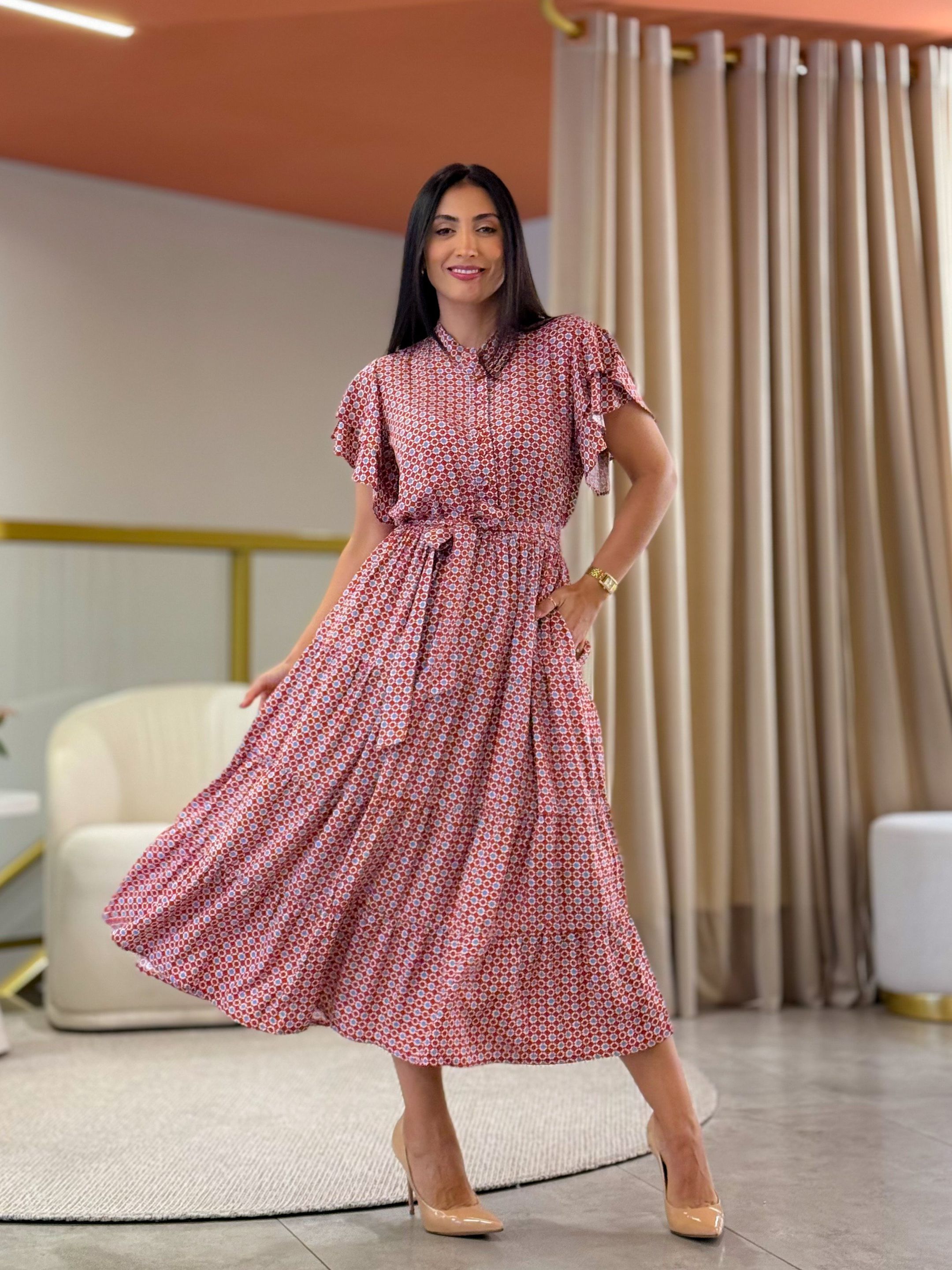 Vestido Melina Vermelho