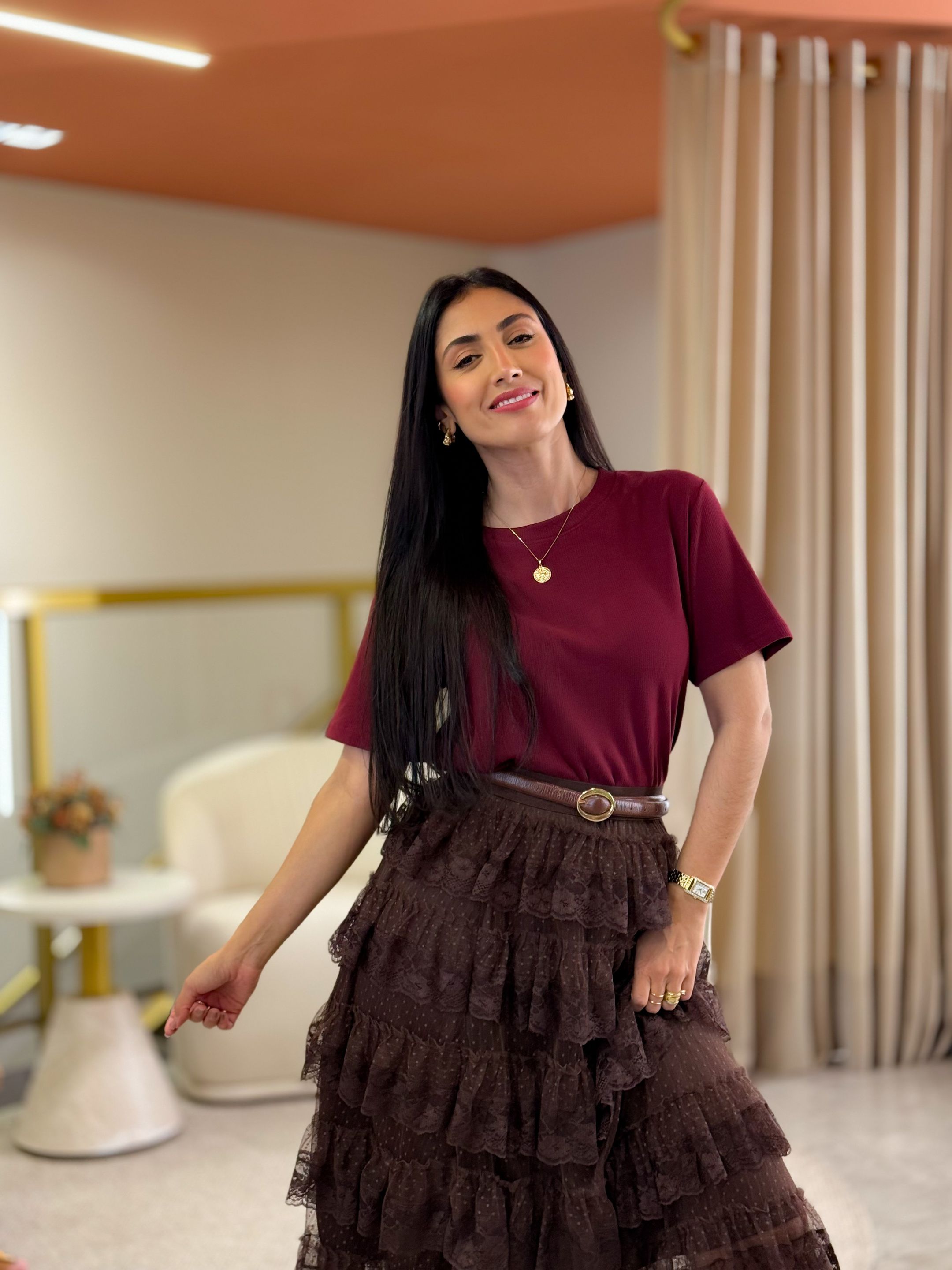 Blusa Katia Bordo