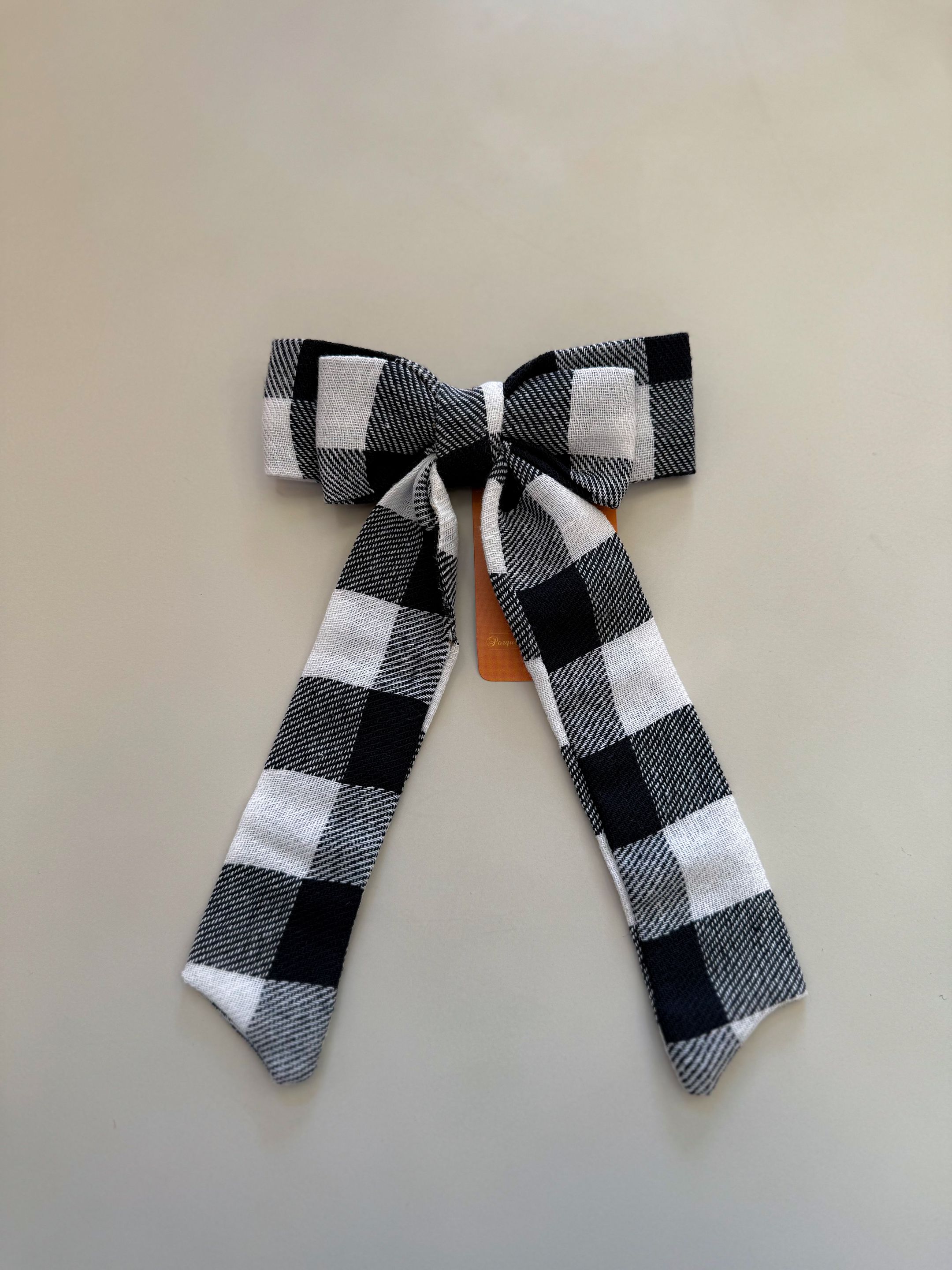 Laço Preto E Branco Xadrez