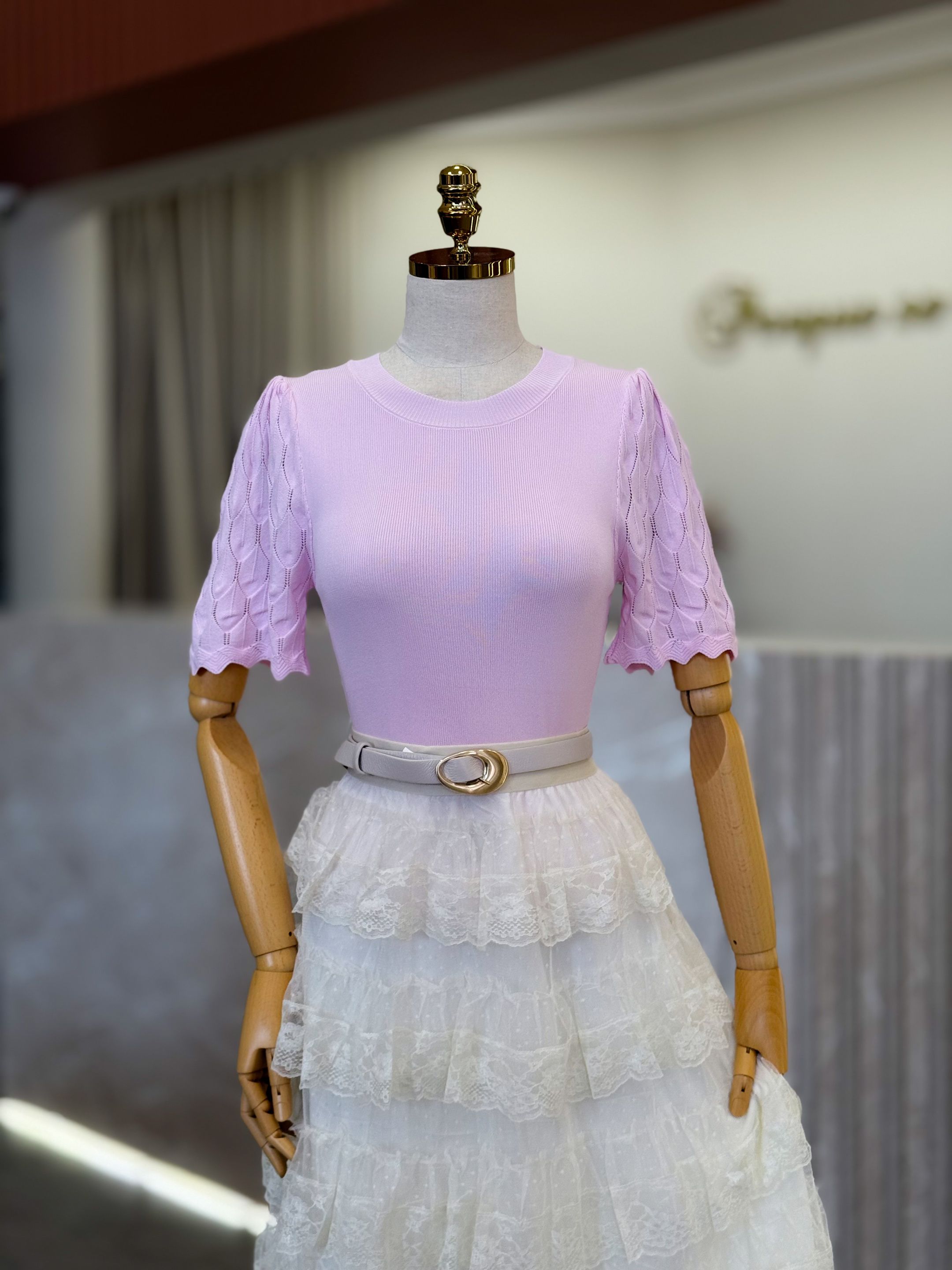 Blusa Babi Rosa