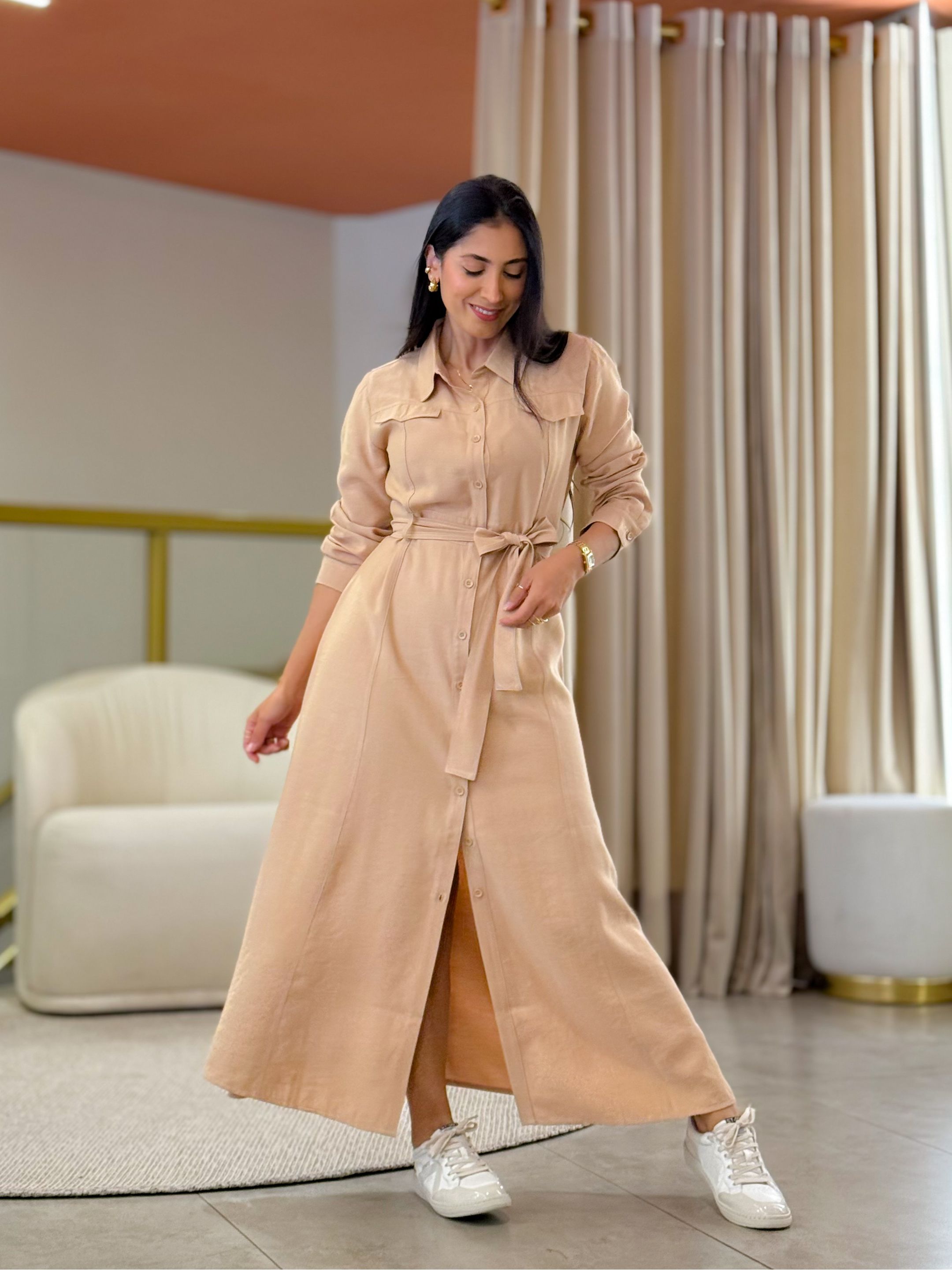 Vestido Luciana Nude