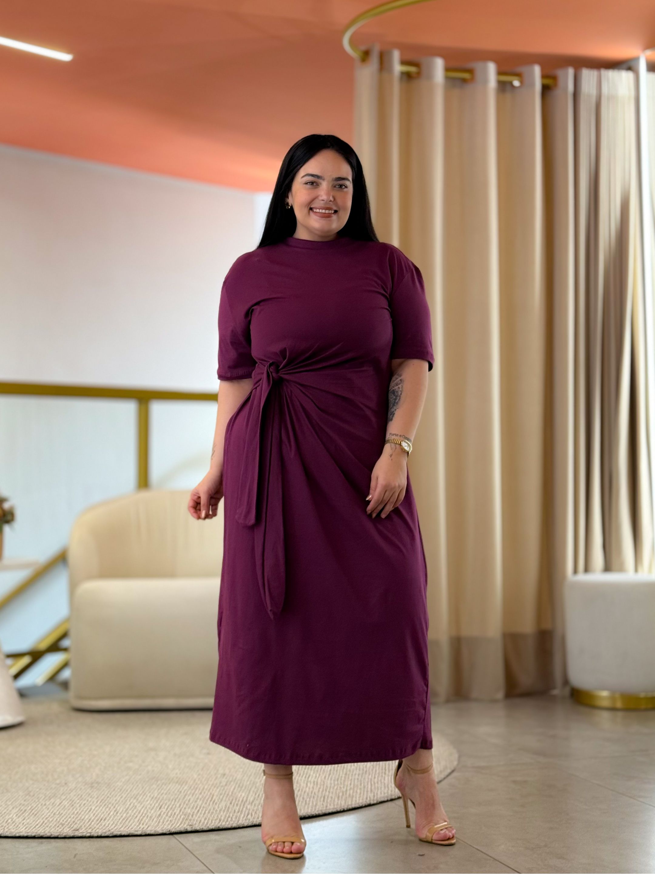 Vestido Kassandra Roxo