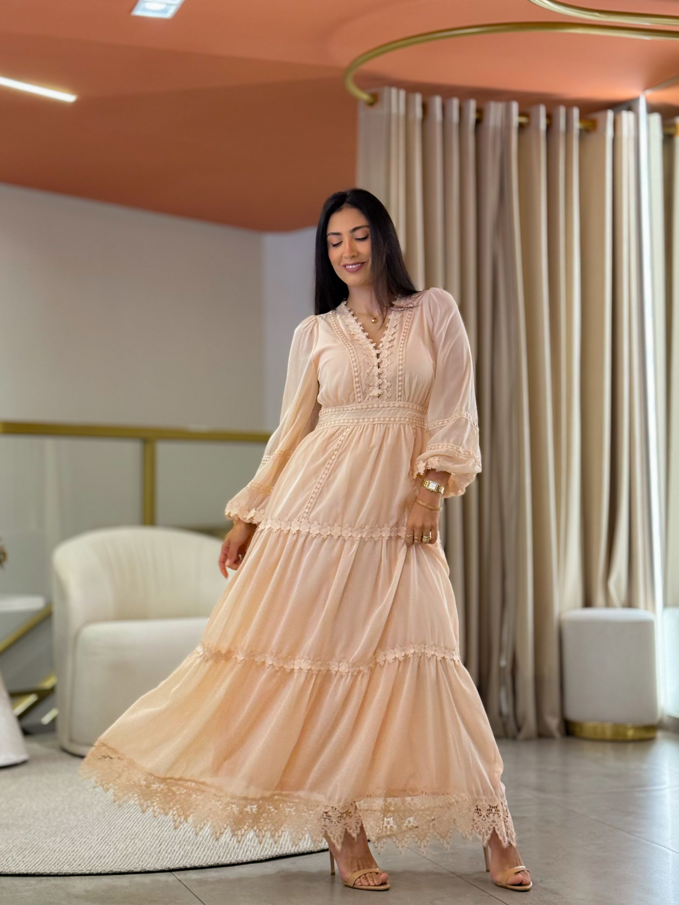 Vestido Silmara Rose