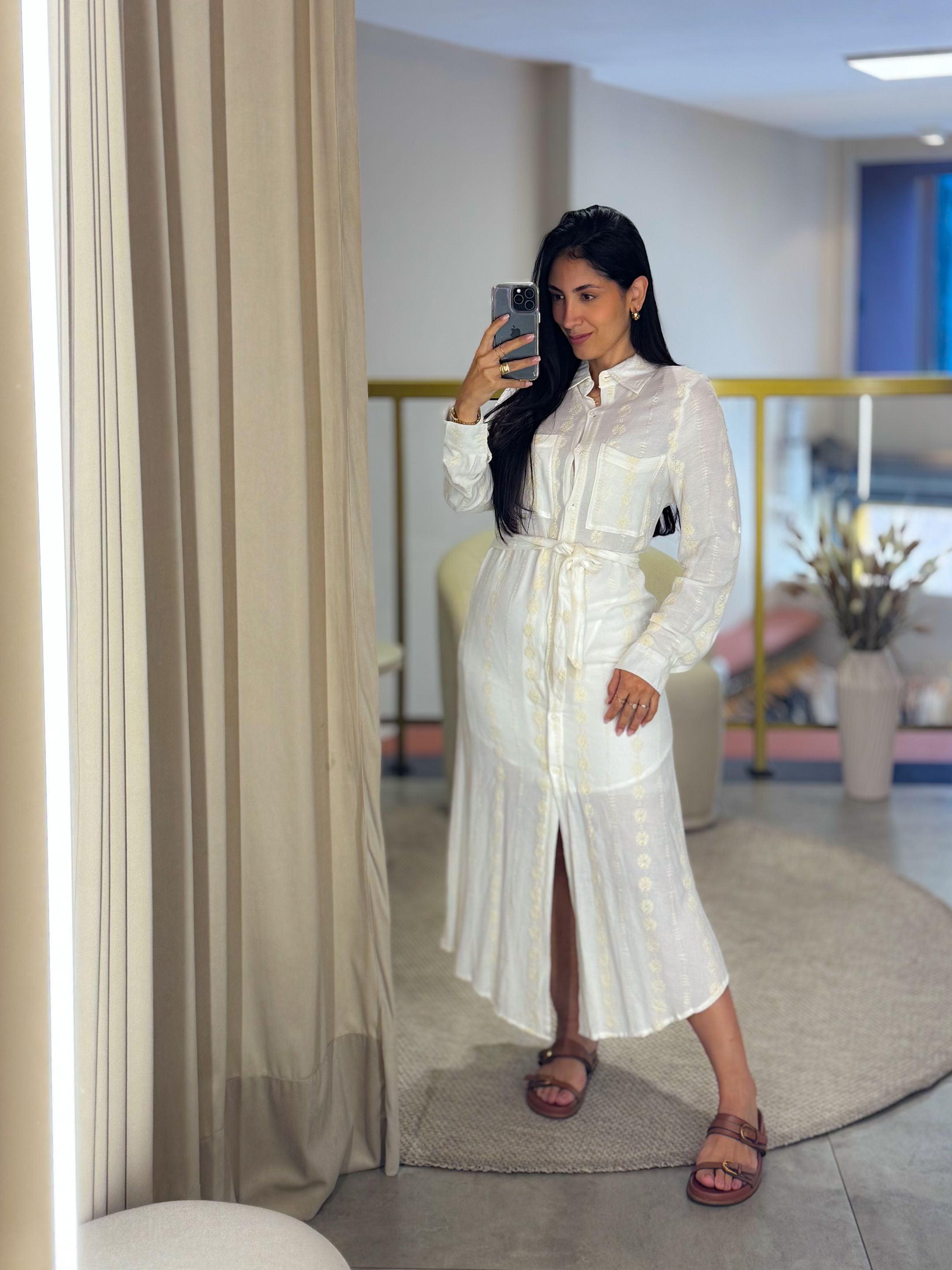 Vestido Grecia Off White