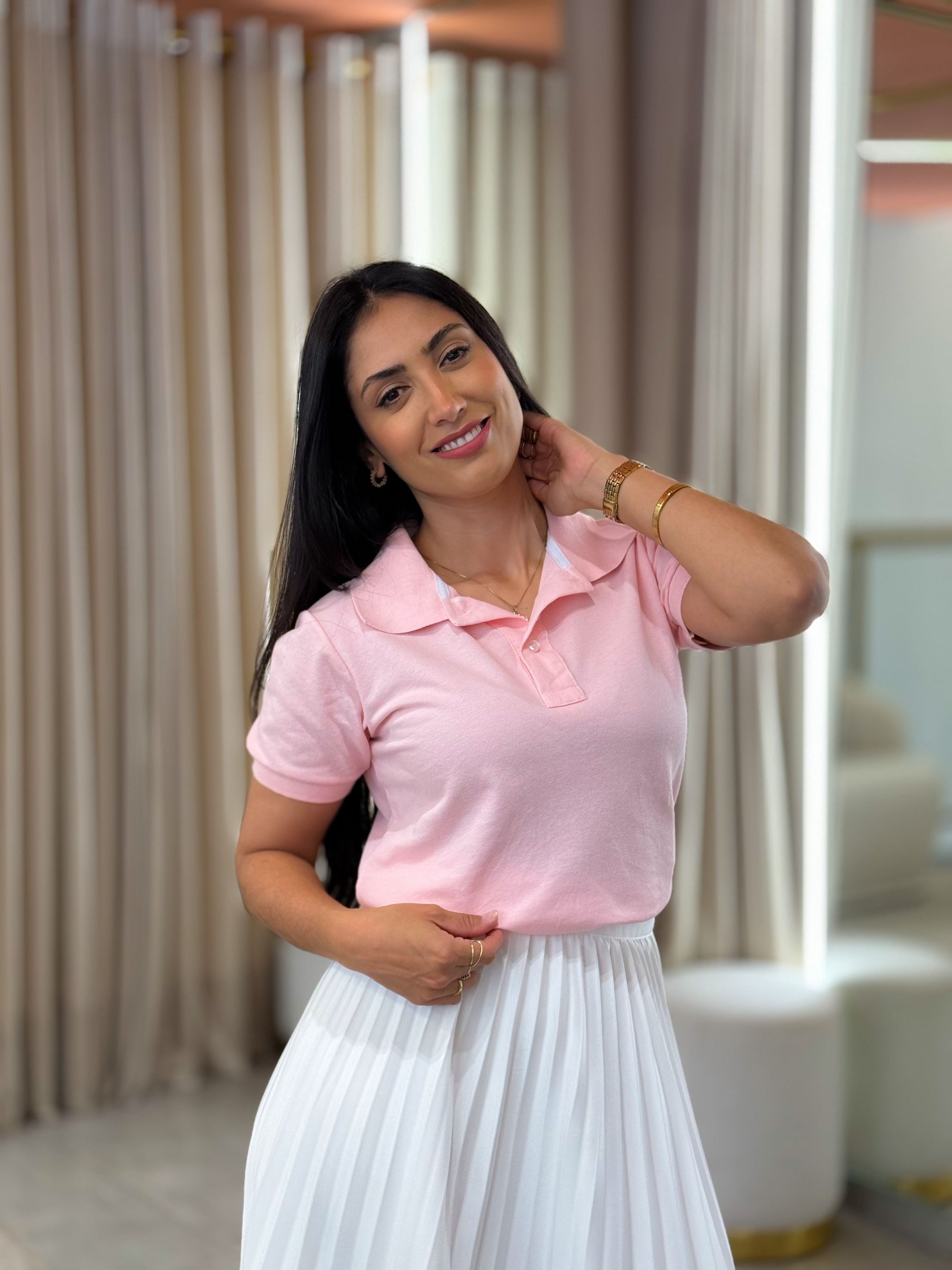 Blusa Cloe Rosa