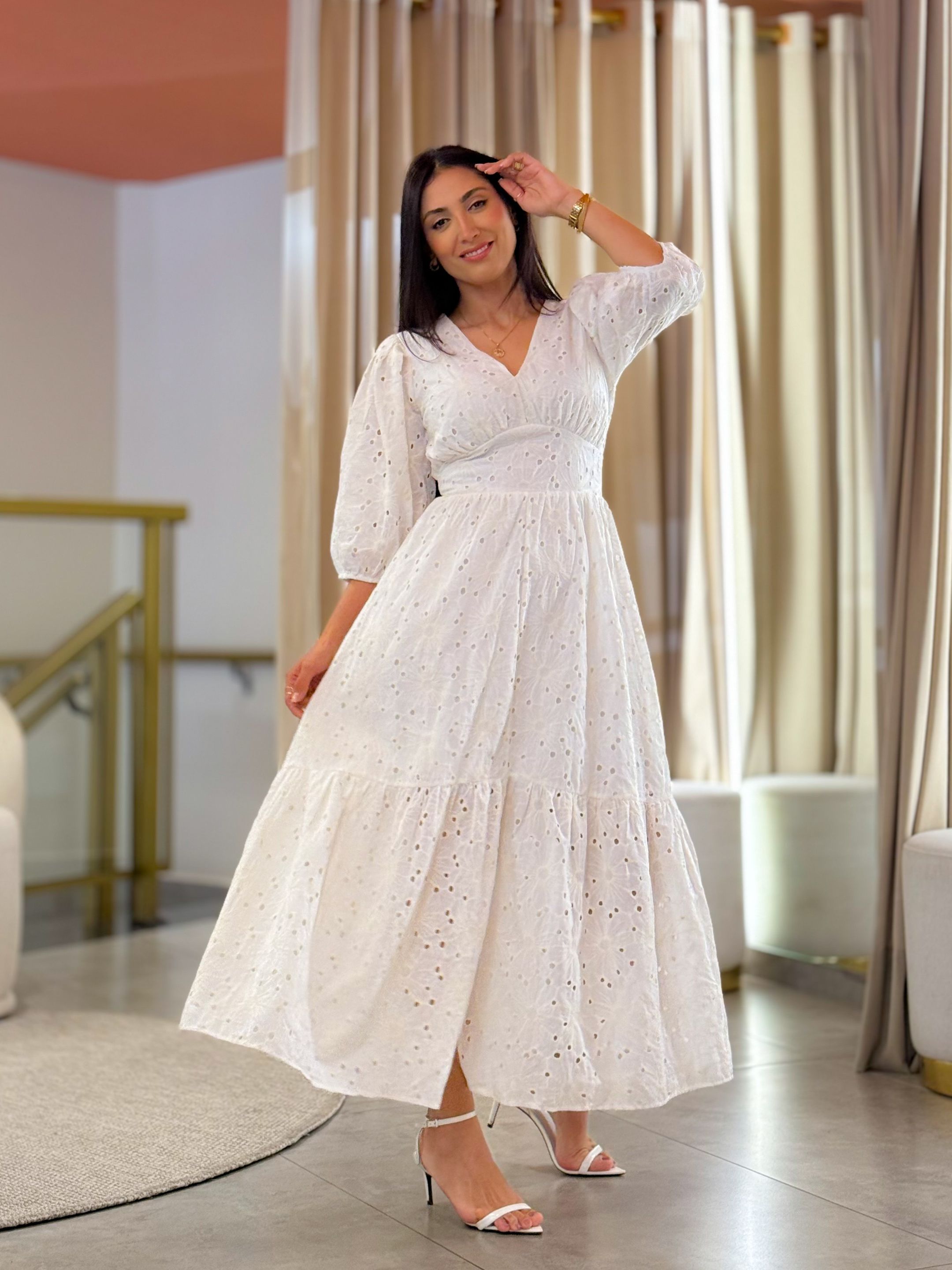 Vestido Alice Off White