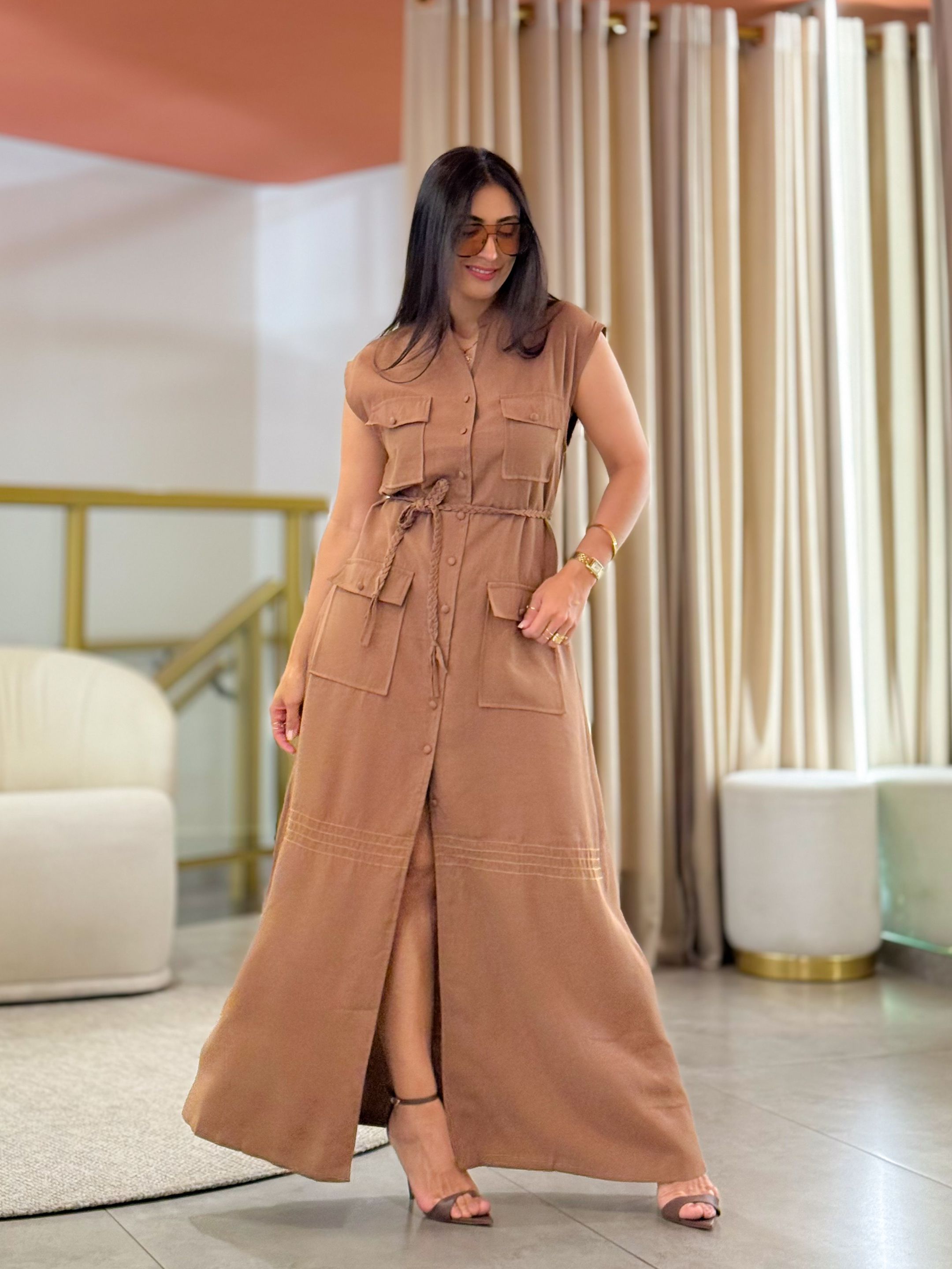 Vestido Ayla Cappuccino