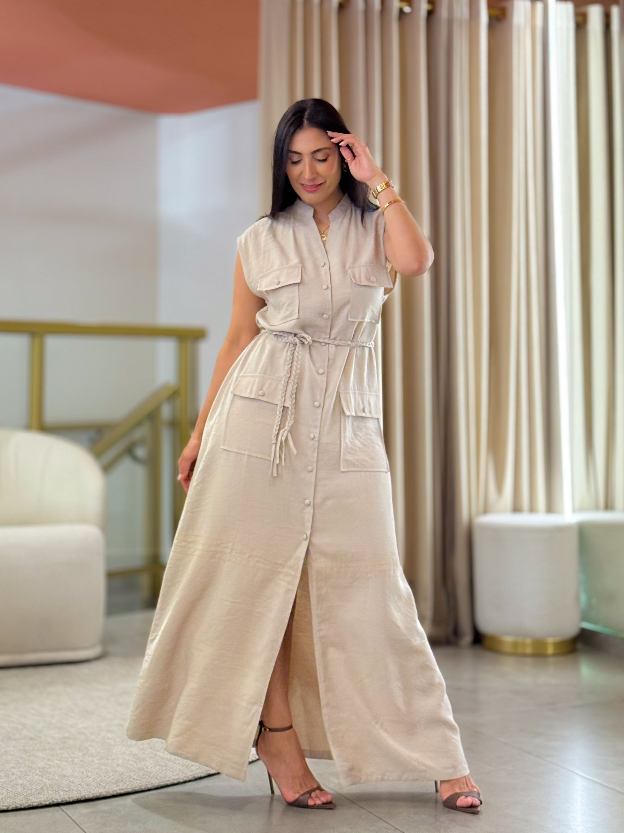 Vestido Ayla Nude