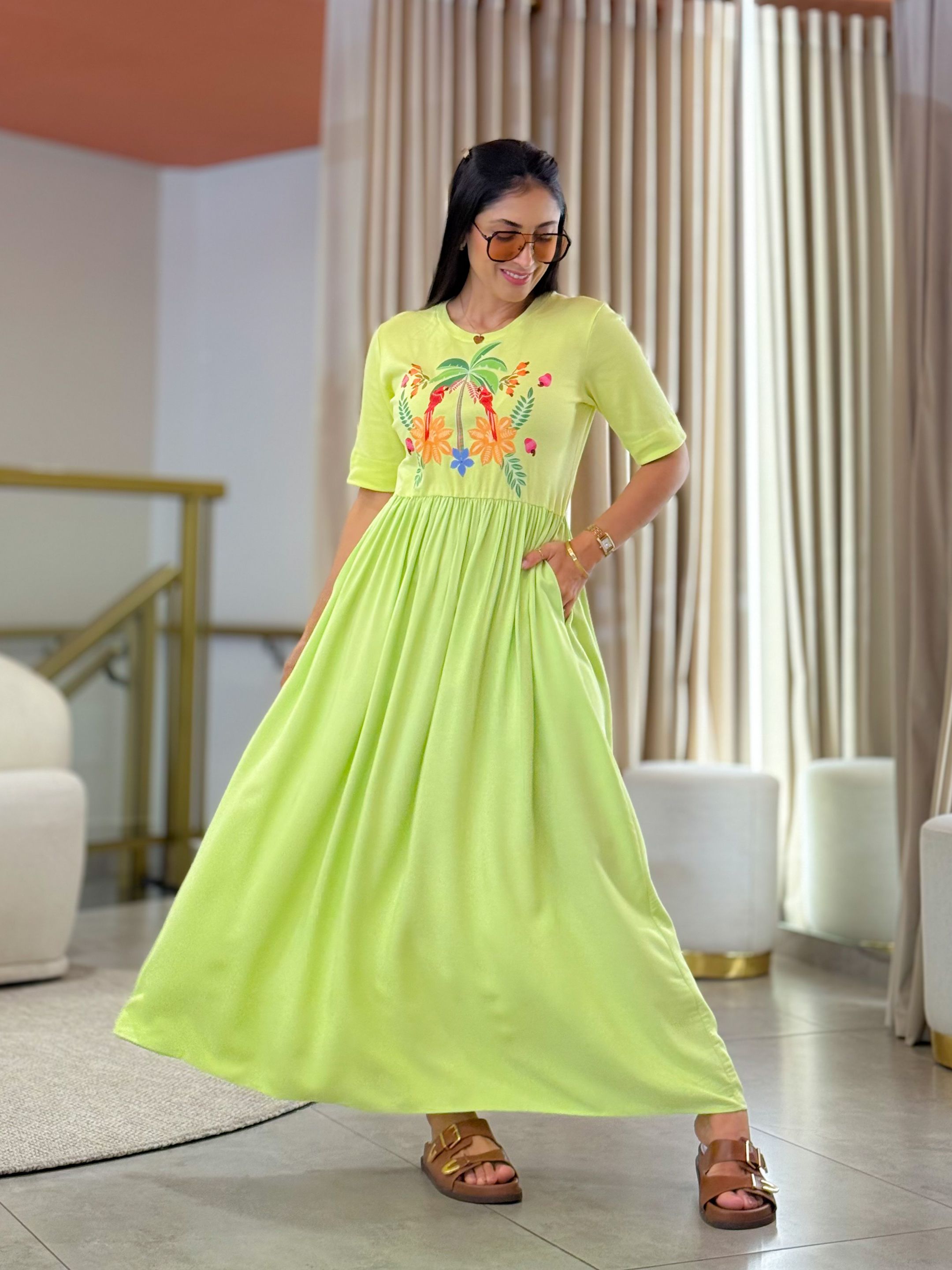 Vestido Kiara Verde