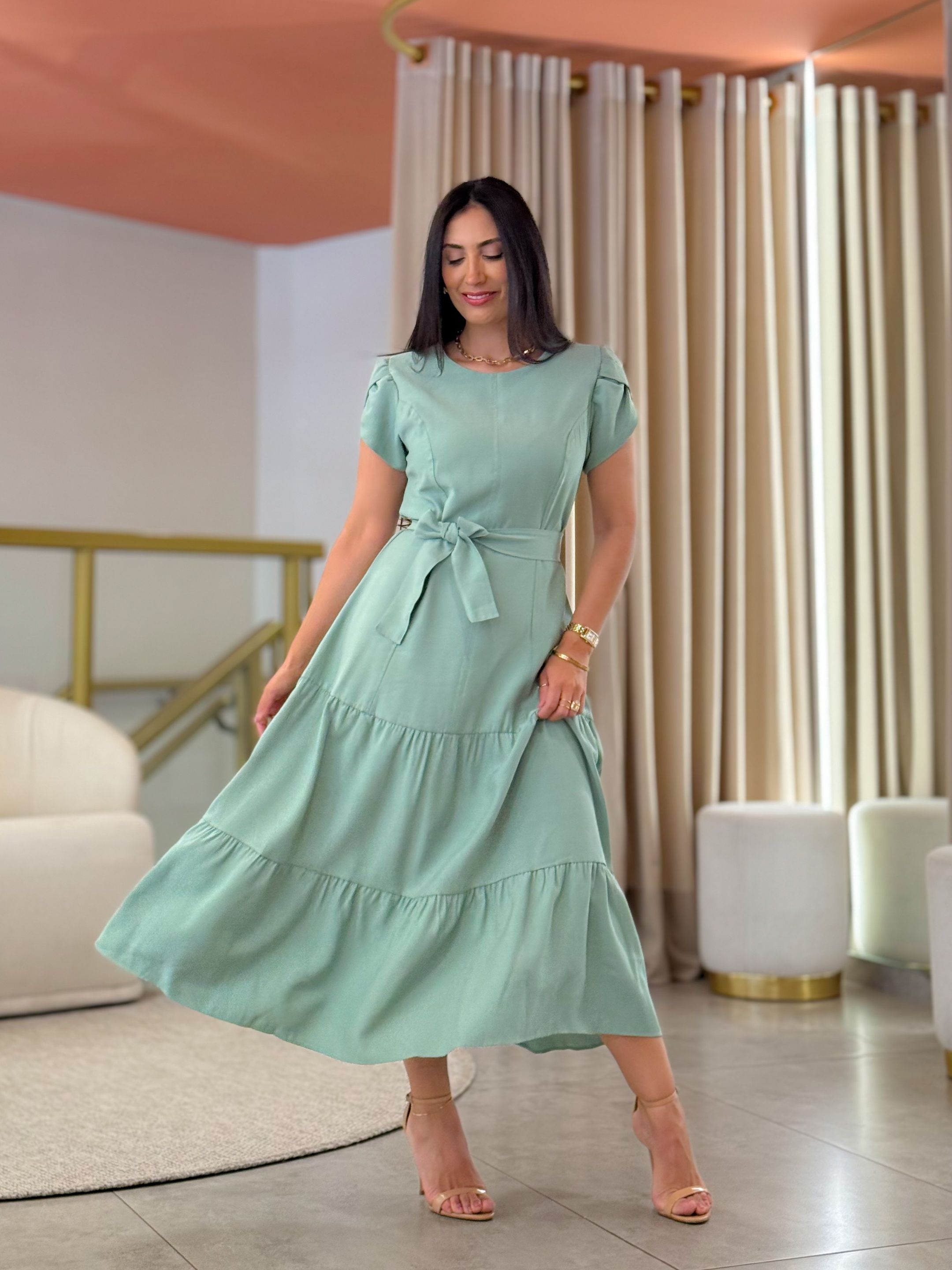 Vestido Livia Verde