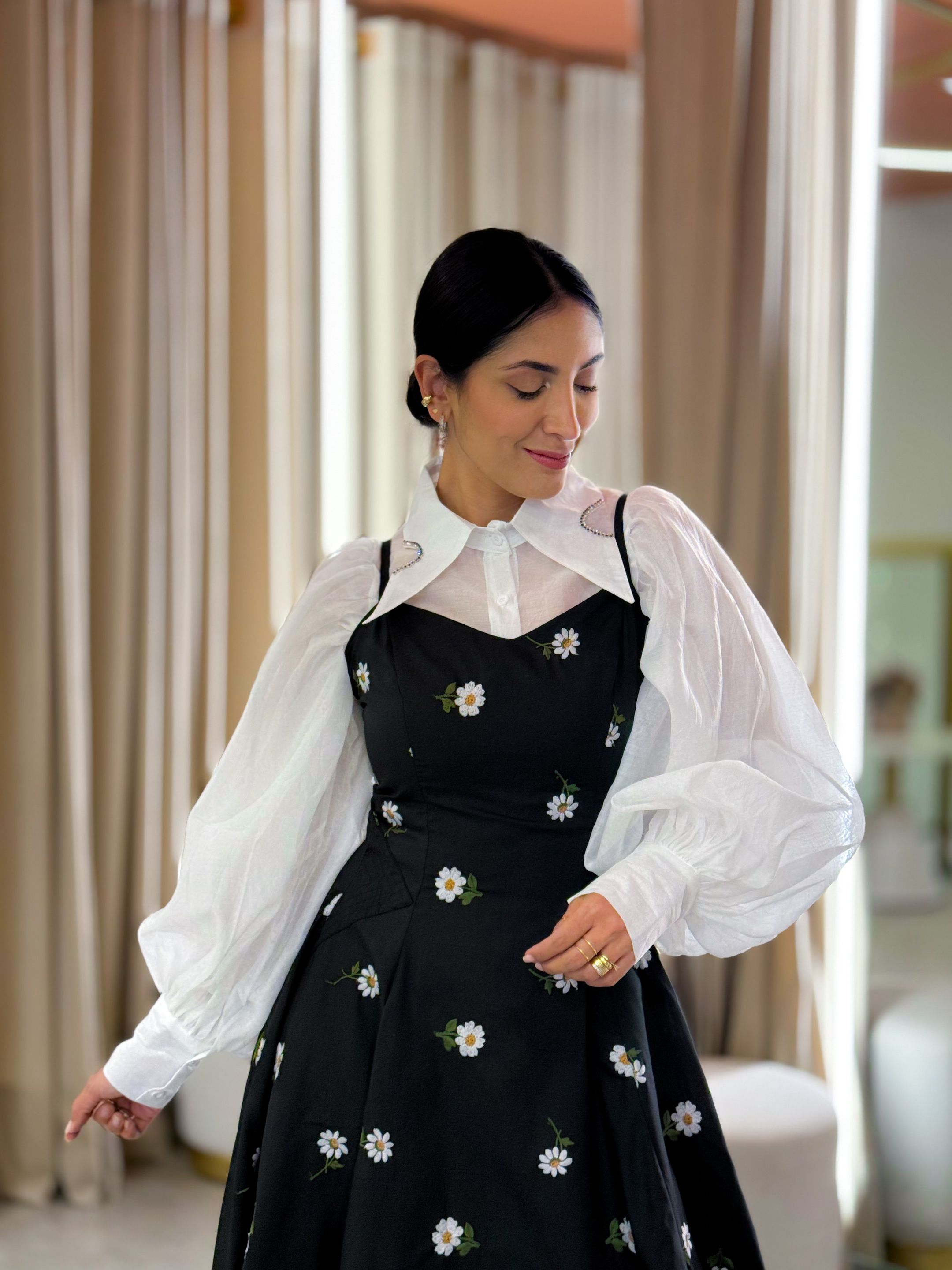 Camisa Rebeca Branco - Por Katia Vilar Moda Clássica 