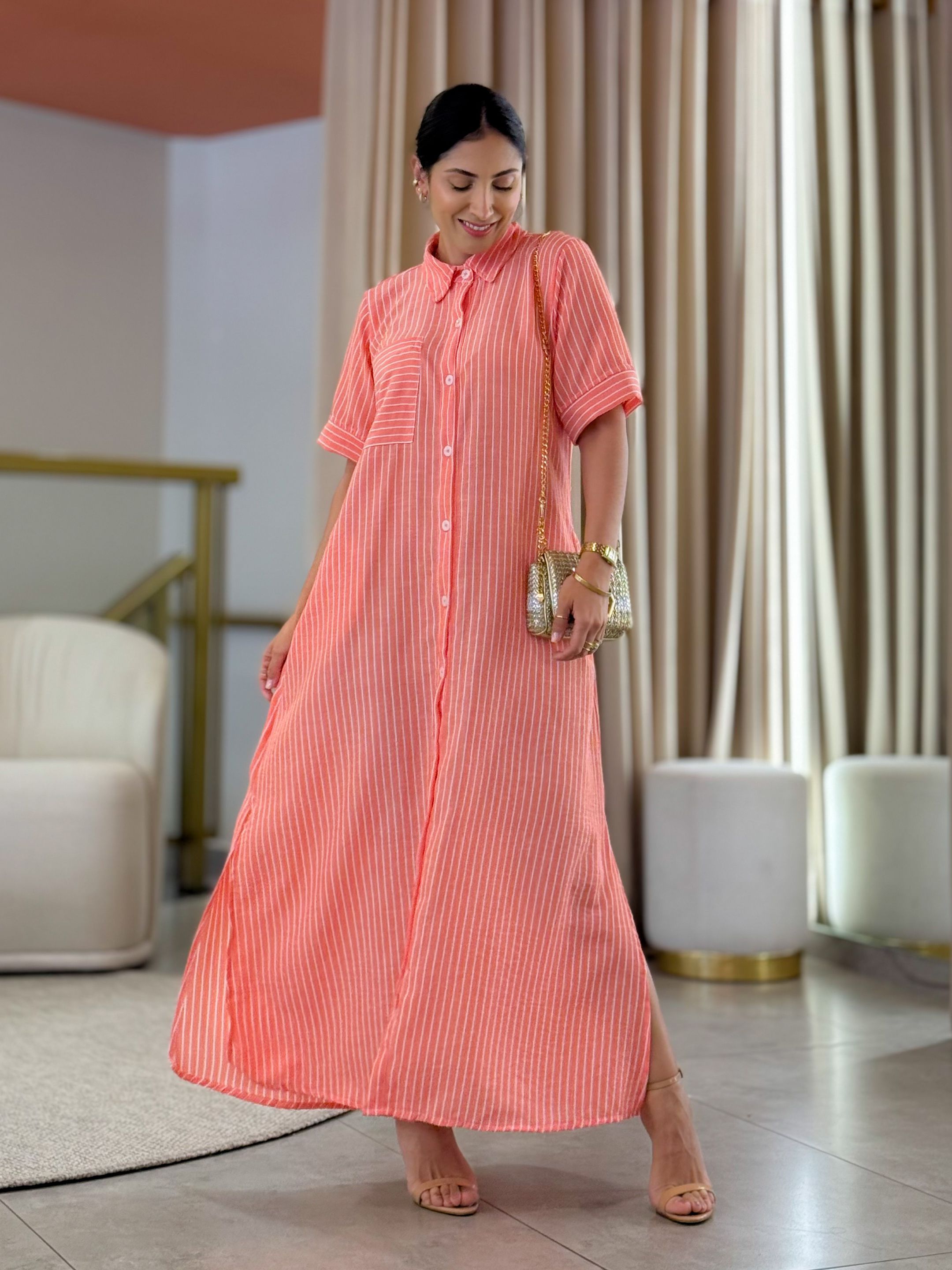 Vestido Mariana Salmão - Por Katia Vilar Moda Clássica 