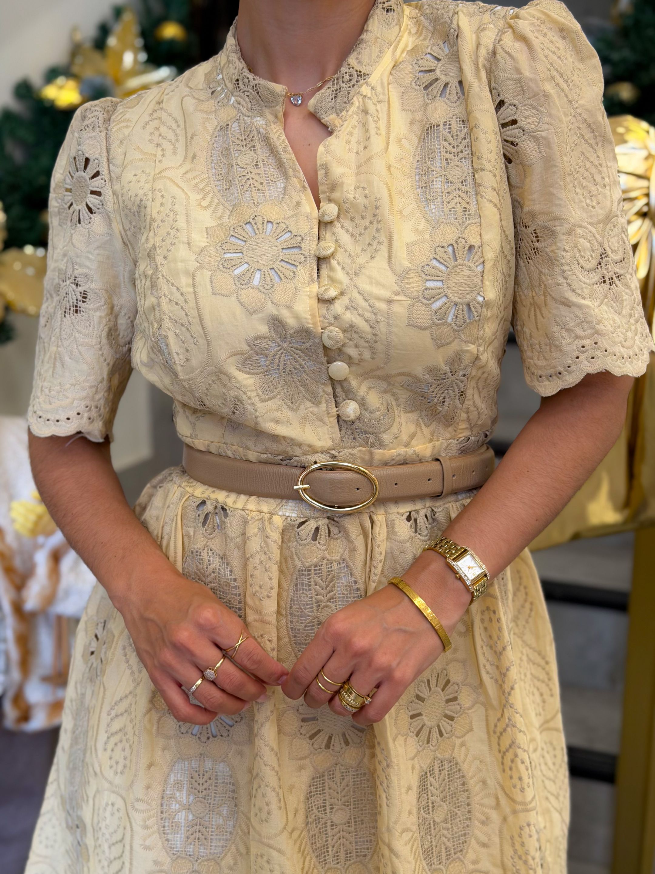 Cinto Maju Nude - Por Katia Vilar Moda Clássica 